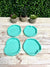 Geode 4” Coaster Molds | 4 Shapes |