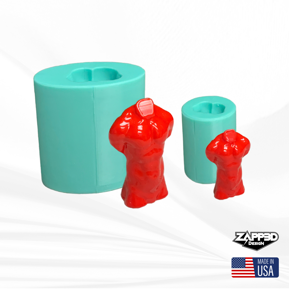 Male Torso Body Shape Mold