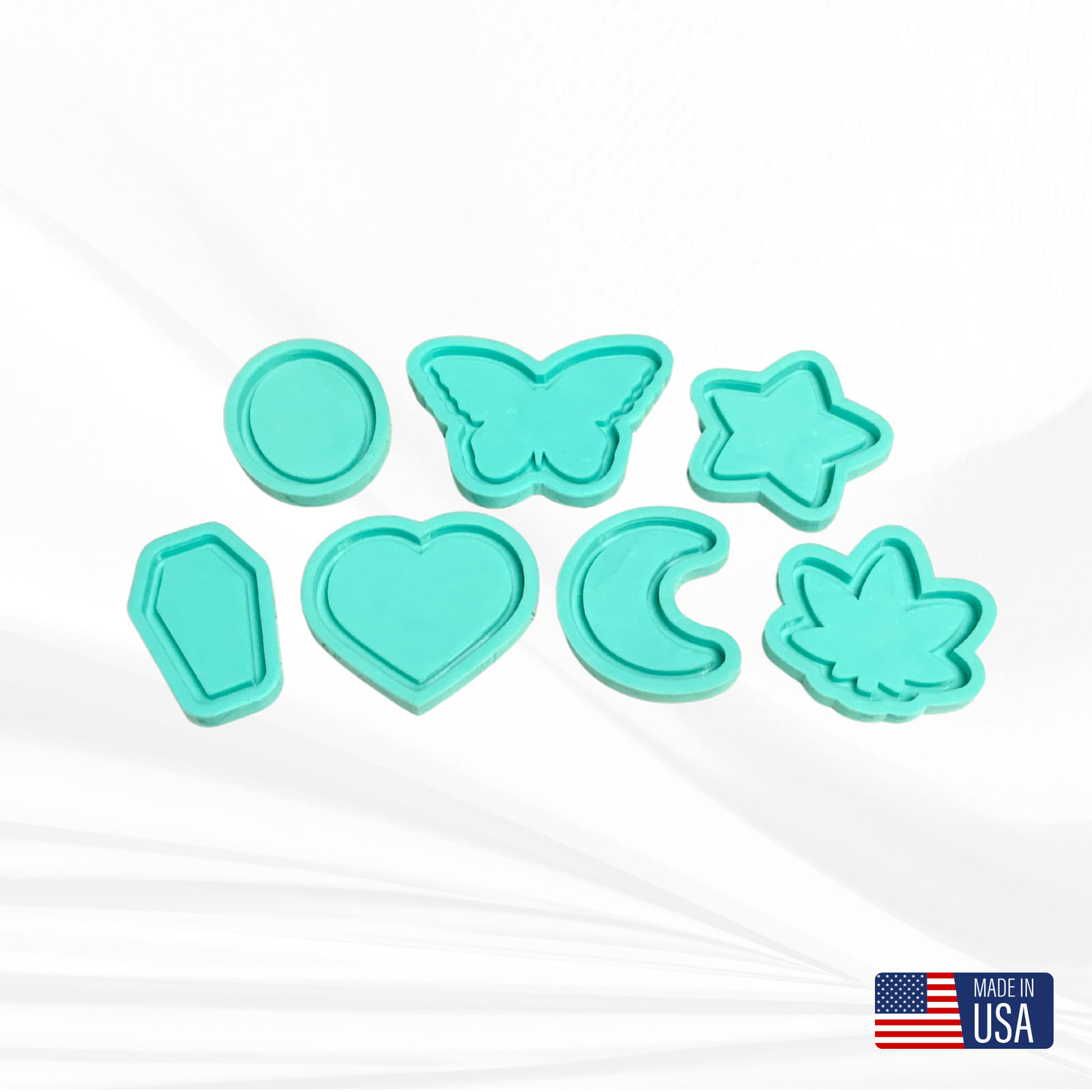 Mini Tray Molds | 7 Shapes | 3.5" Tall |