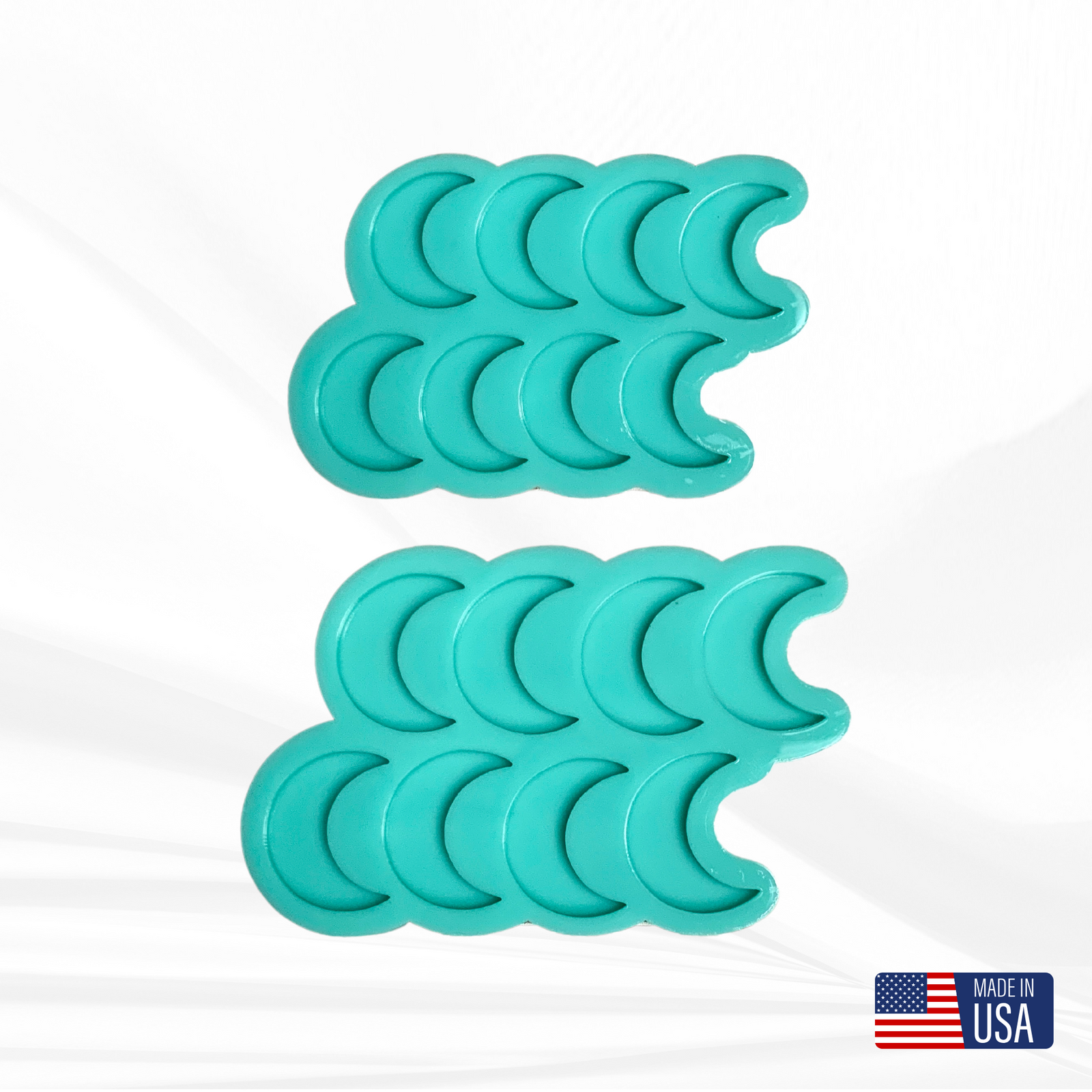 Moon Earring Molds, 2 Sizes