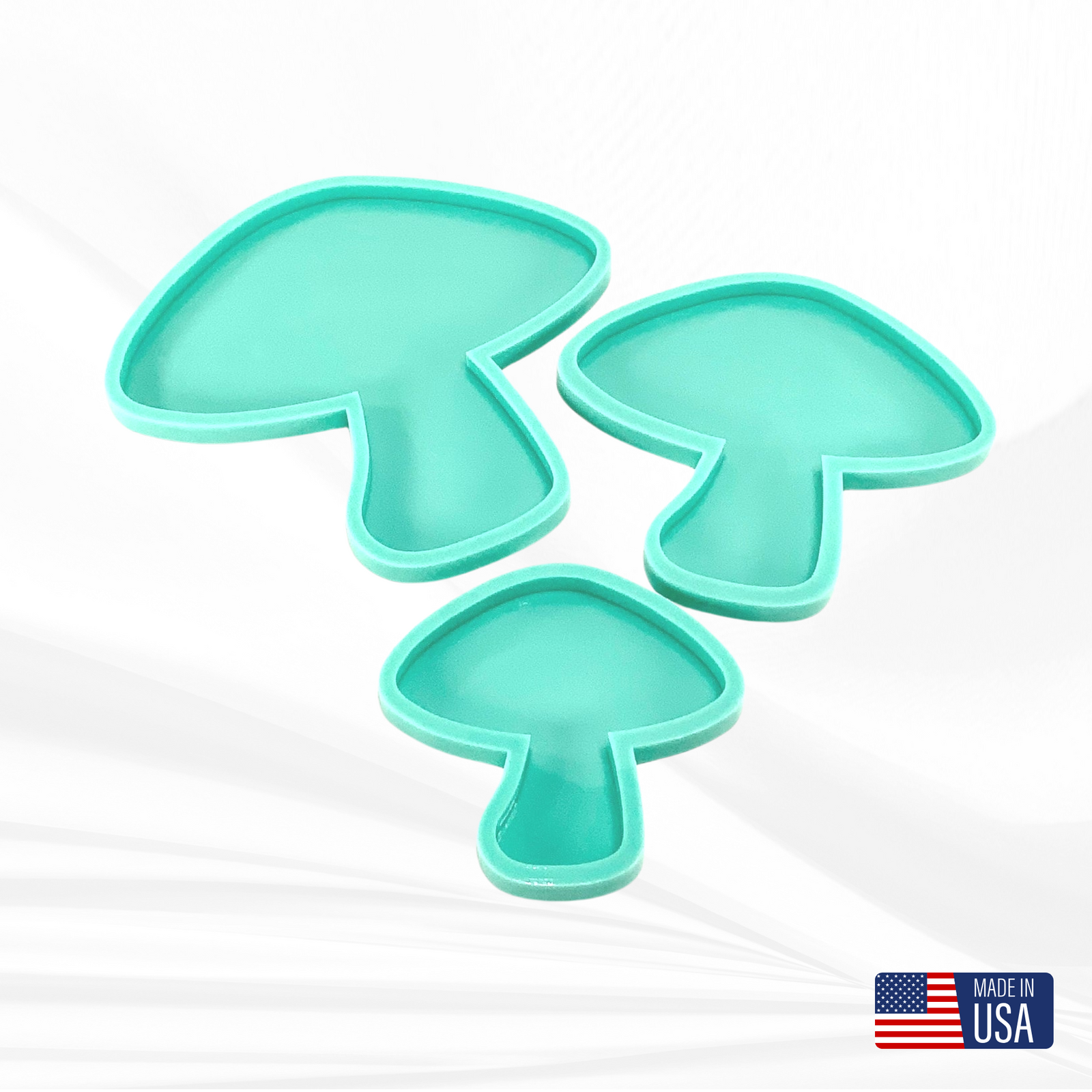 Mushroom FLAT Mold | 5”, 7”, 9” |