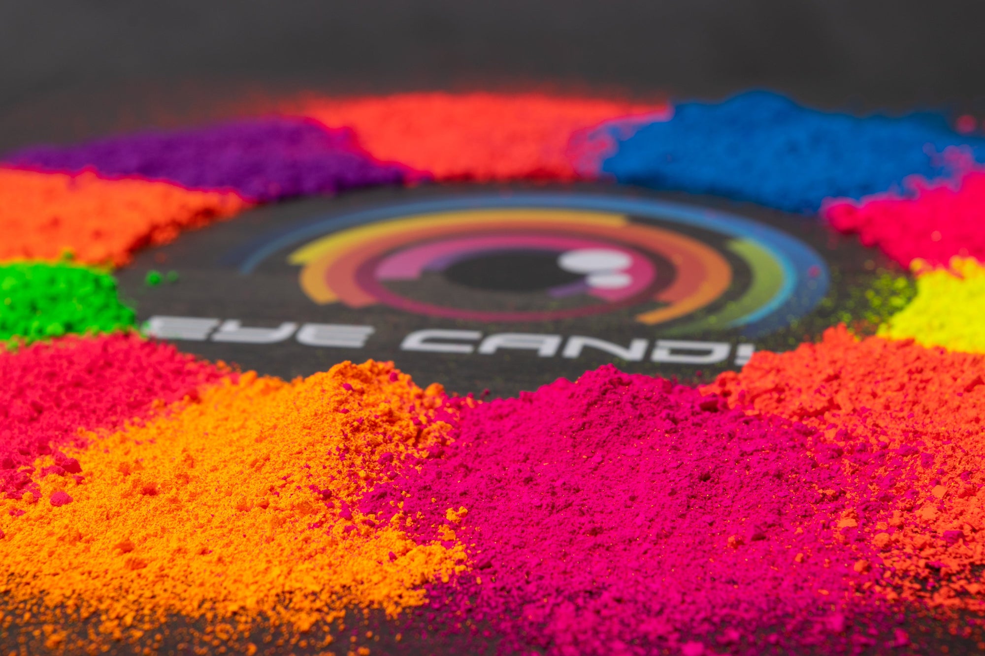 11 Color Neon Pigment Powder Variety Pack Set