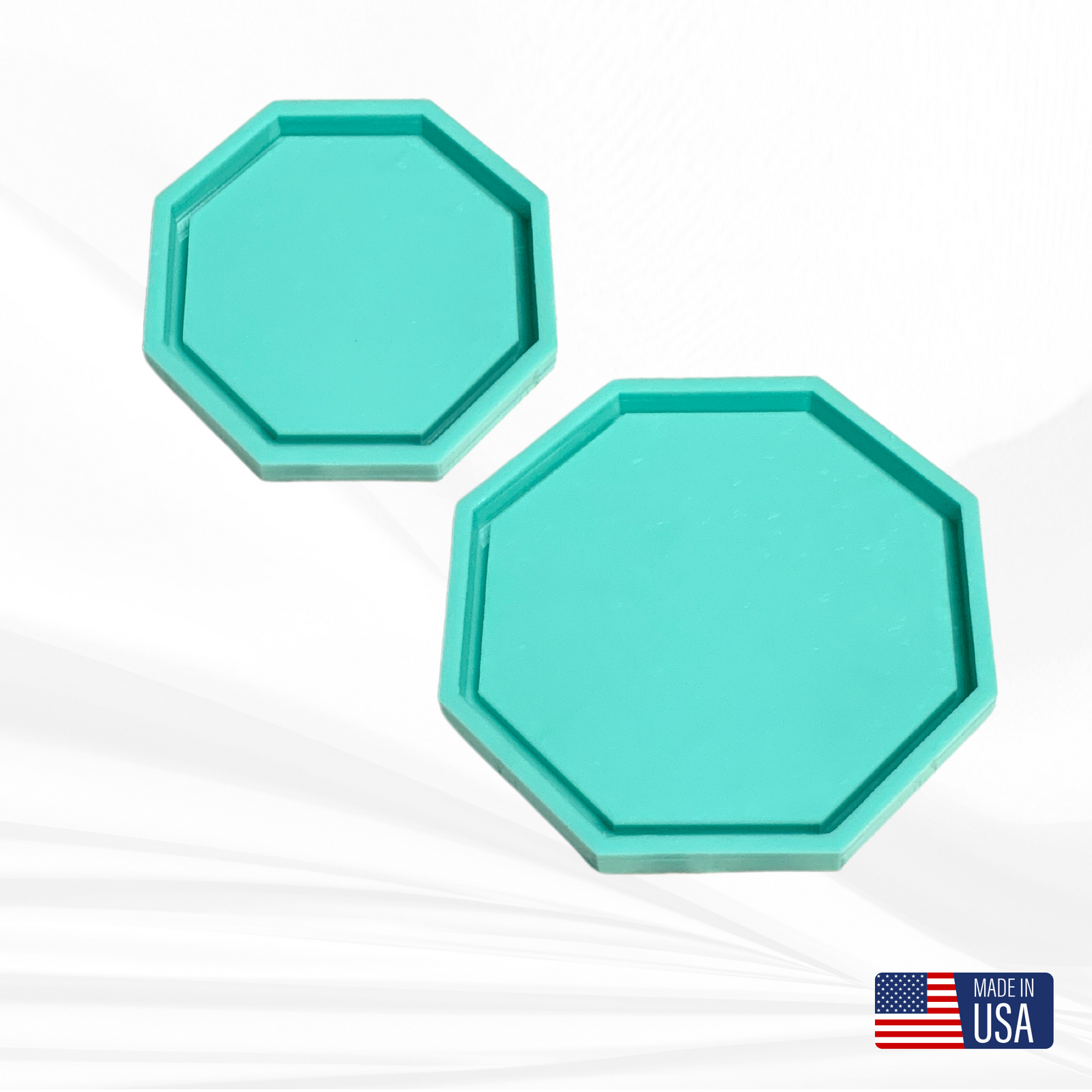 Octagon Tray Mold | Sizes - 5" and 7" |