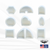Paper Weight Molds | 9 Shapes | Baby Molds, Pocket Collection Molds