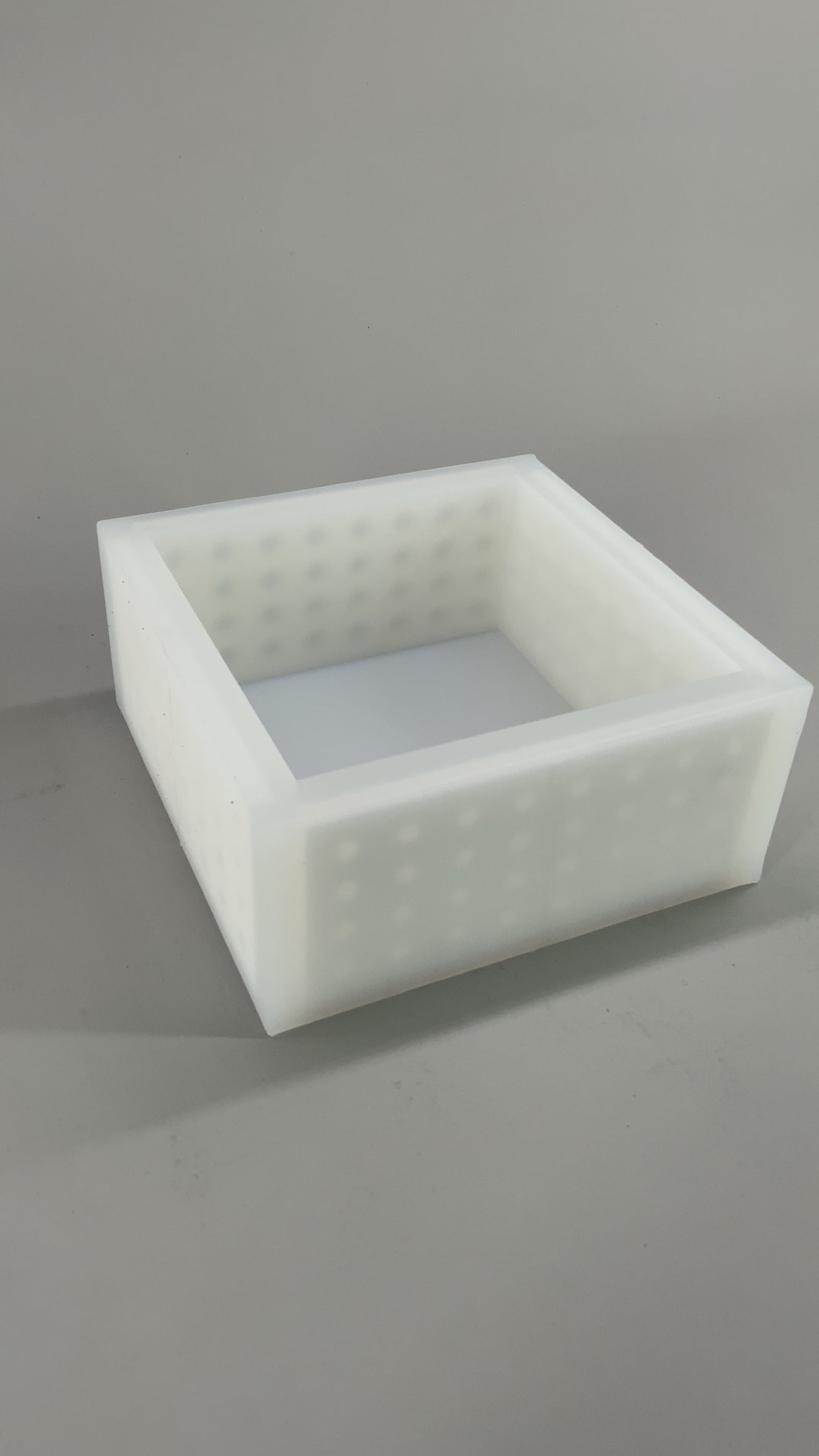 5”x5”x3” Deep Square Silicone Mold