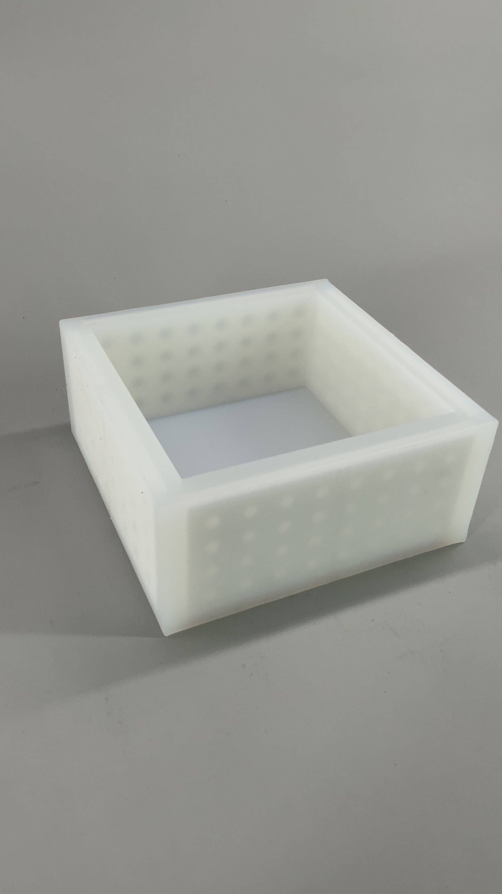 6”x6”x3” Deep Square Silicone Mold