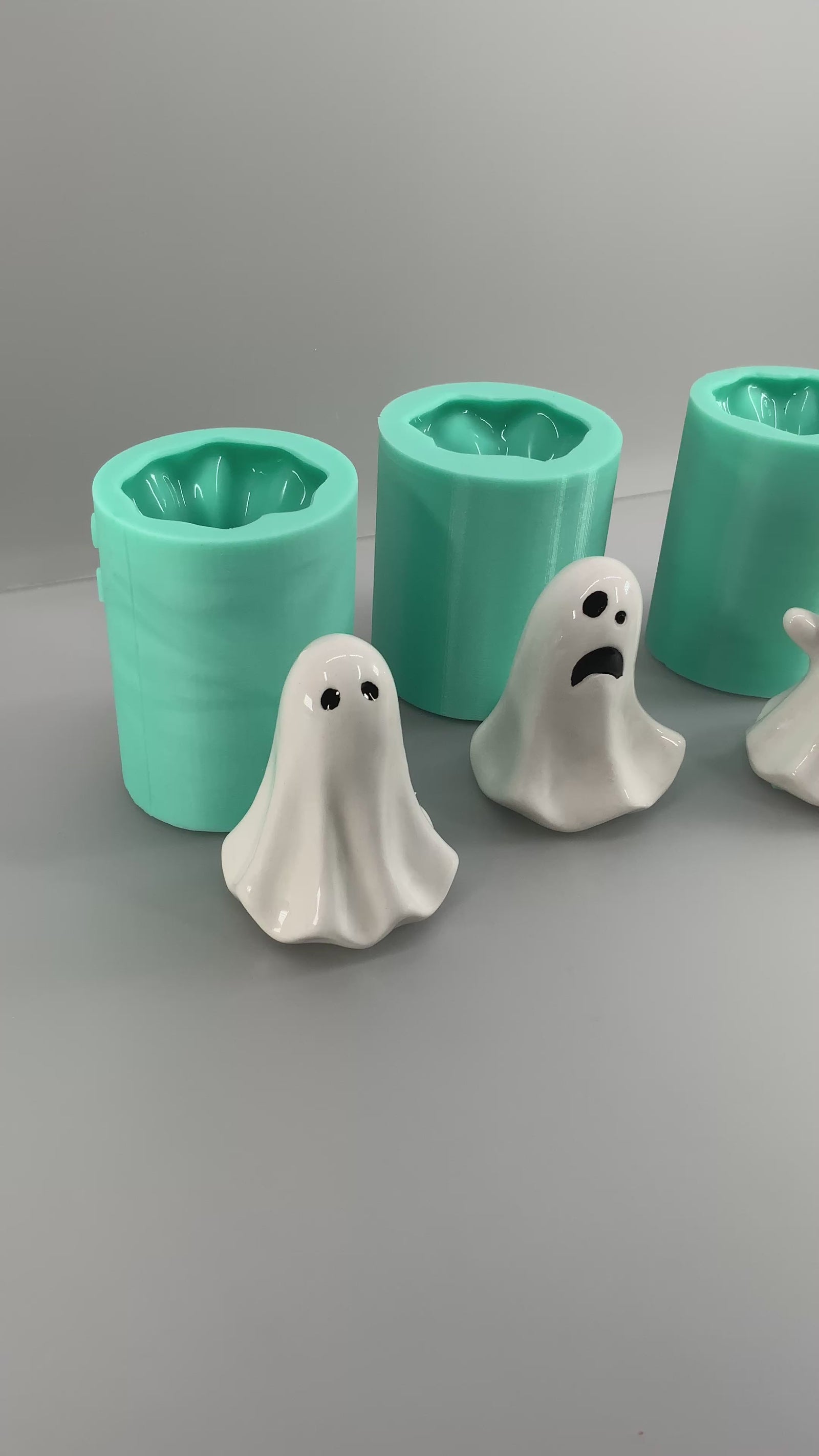 Ghost Molds for Resin | 3 Styles | Ghost 3D Molds, Halloween Mold
