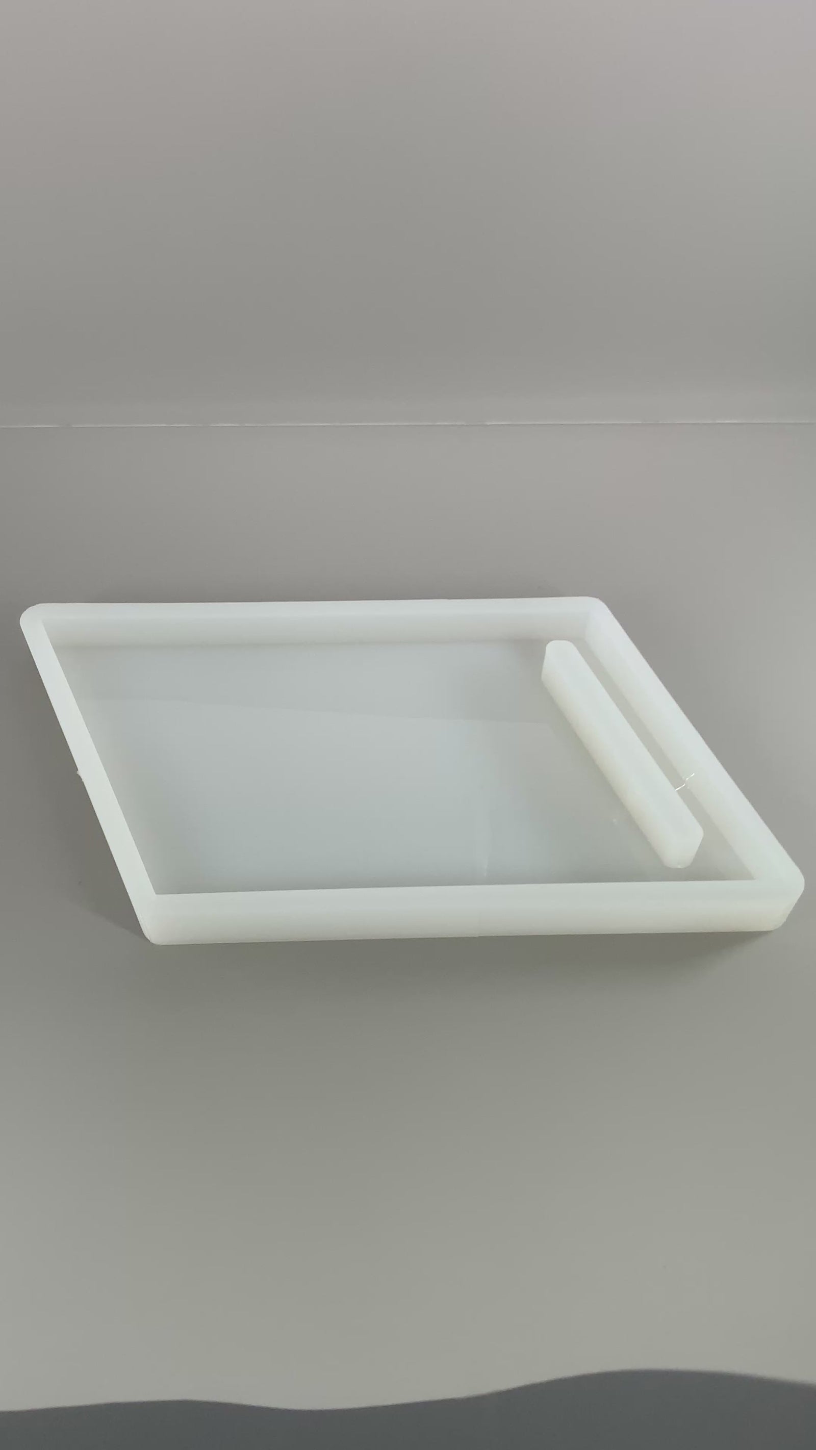 18"x 8"x 1.25" Slanted Rectangle Silicone Mold, Charcuterie Mold, Cheese Board Mold