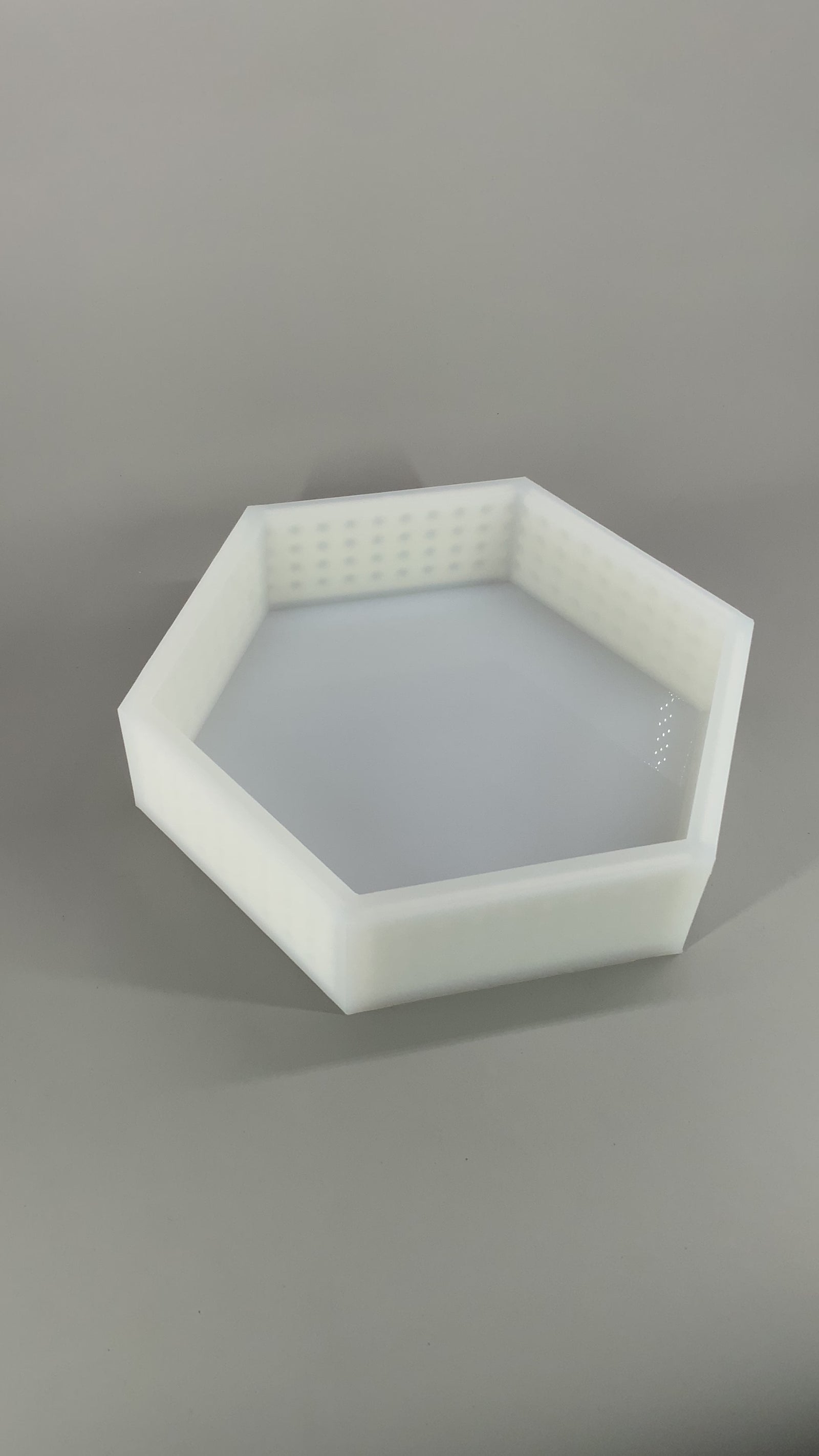 11"x 12.7"x3" Hexagon Silicone Mold