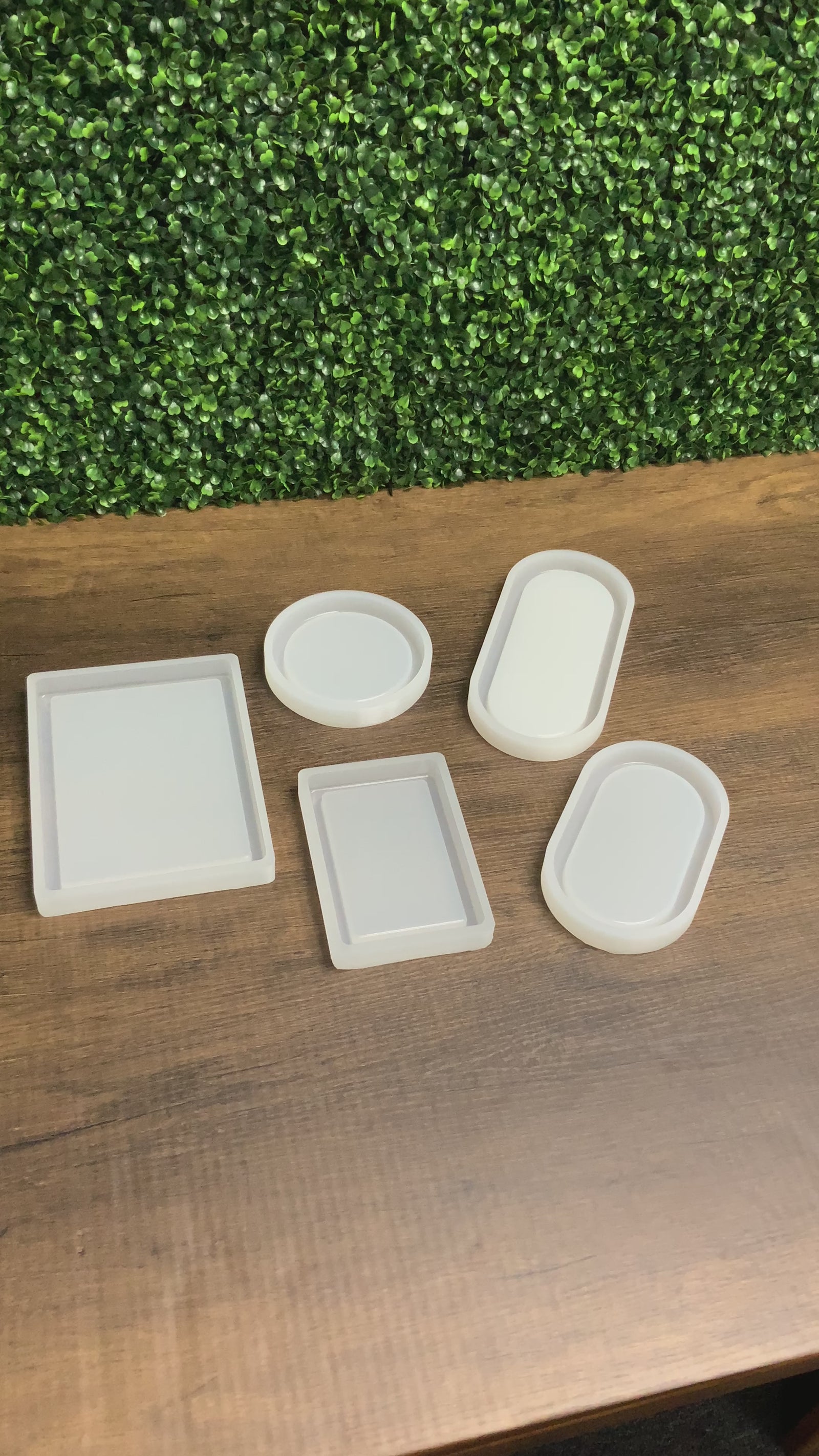 Tray Molds | Rounded Edges | Pill Tray Mold, Oval Tray Mold, Circle Tray Mold, Rectangle Tray Mold