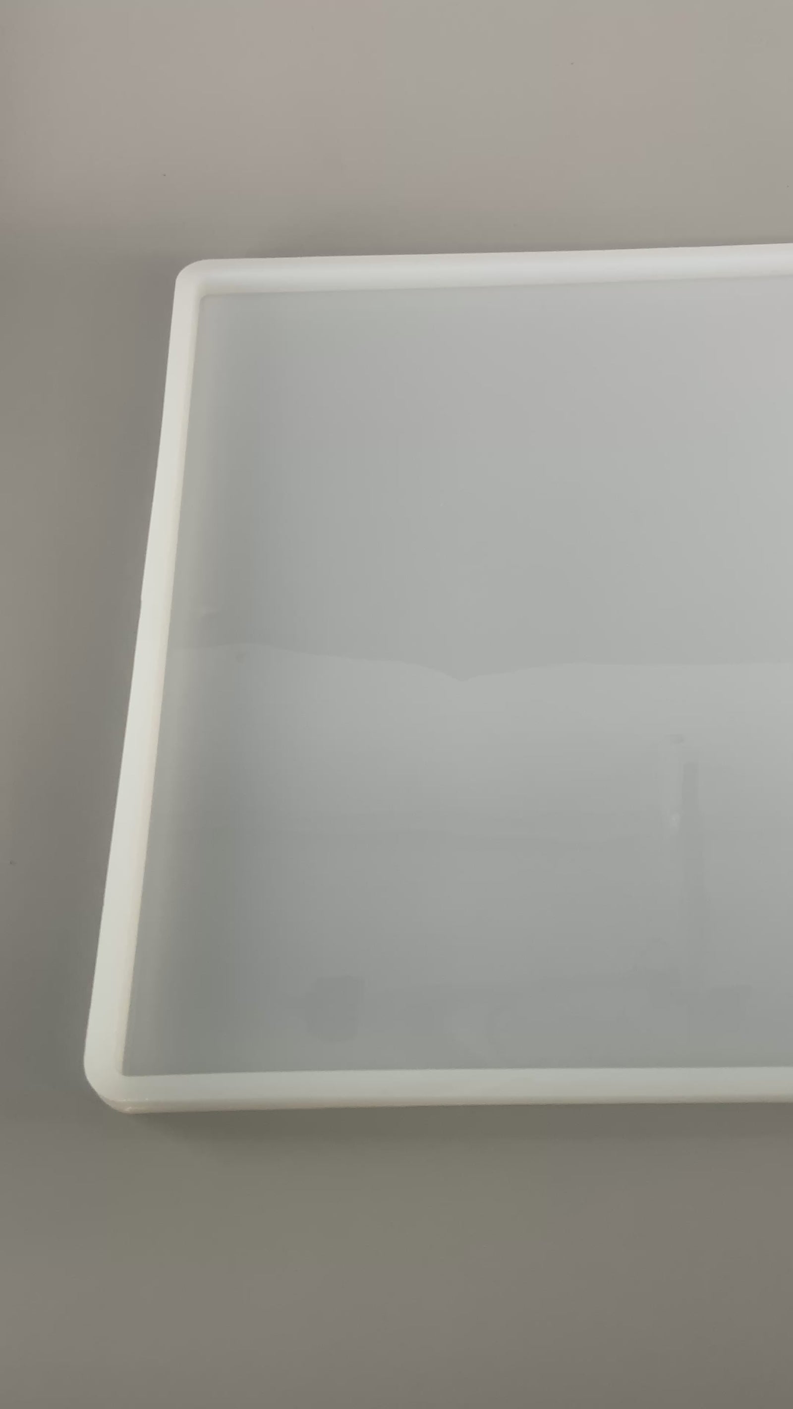 Large Rectangle Mold | 2 Sizes | FLAT Mold, Serving Tray Mold, Rectangle Flat Mold