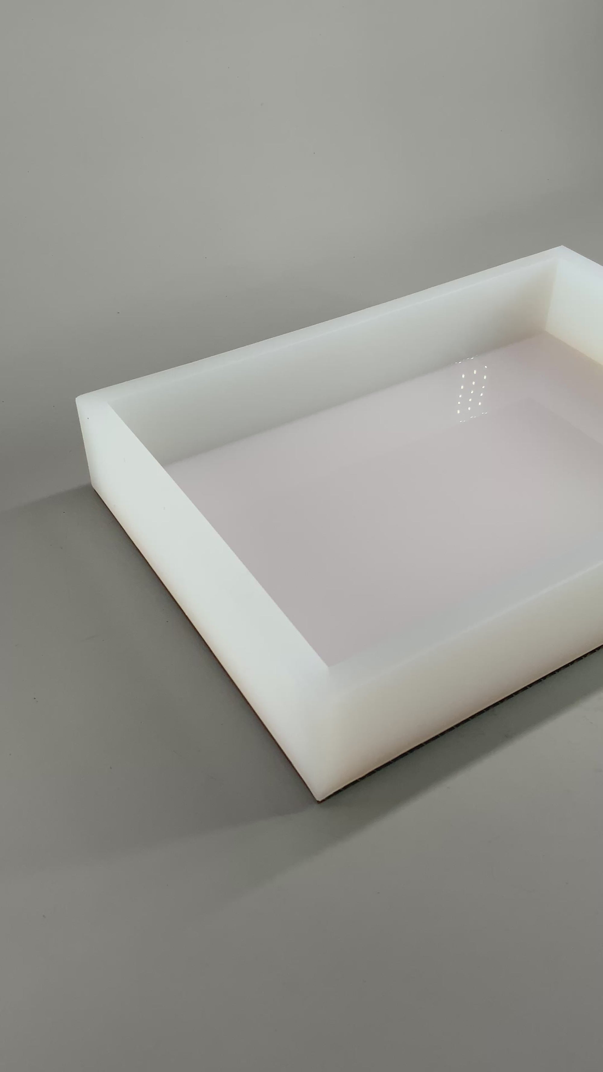 12" x 8" x 2" Deep Rectangle Silicone Mold