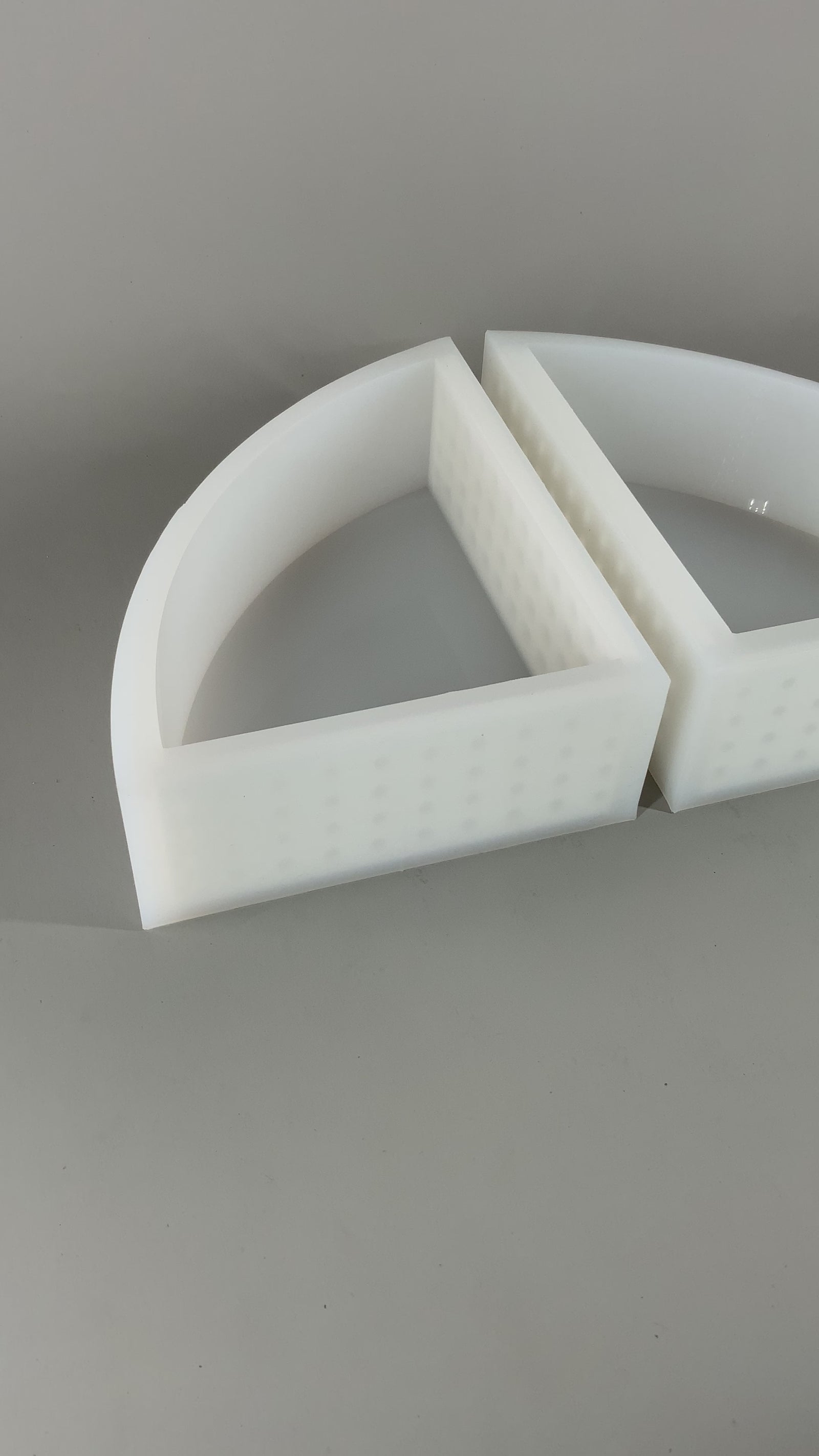 Deep ROUNDED Bookend Mold | 3 Sizes |