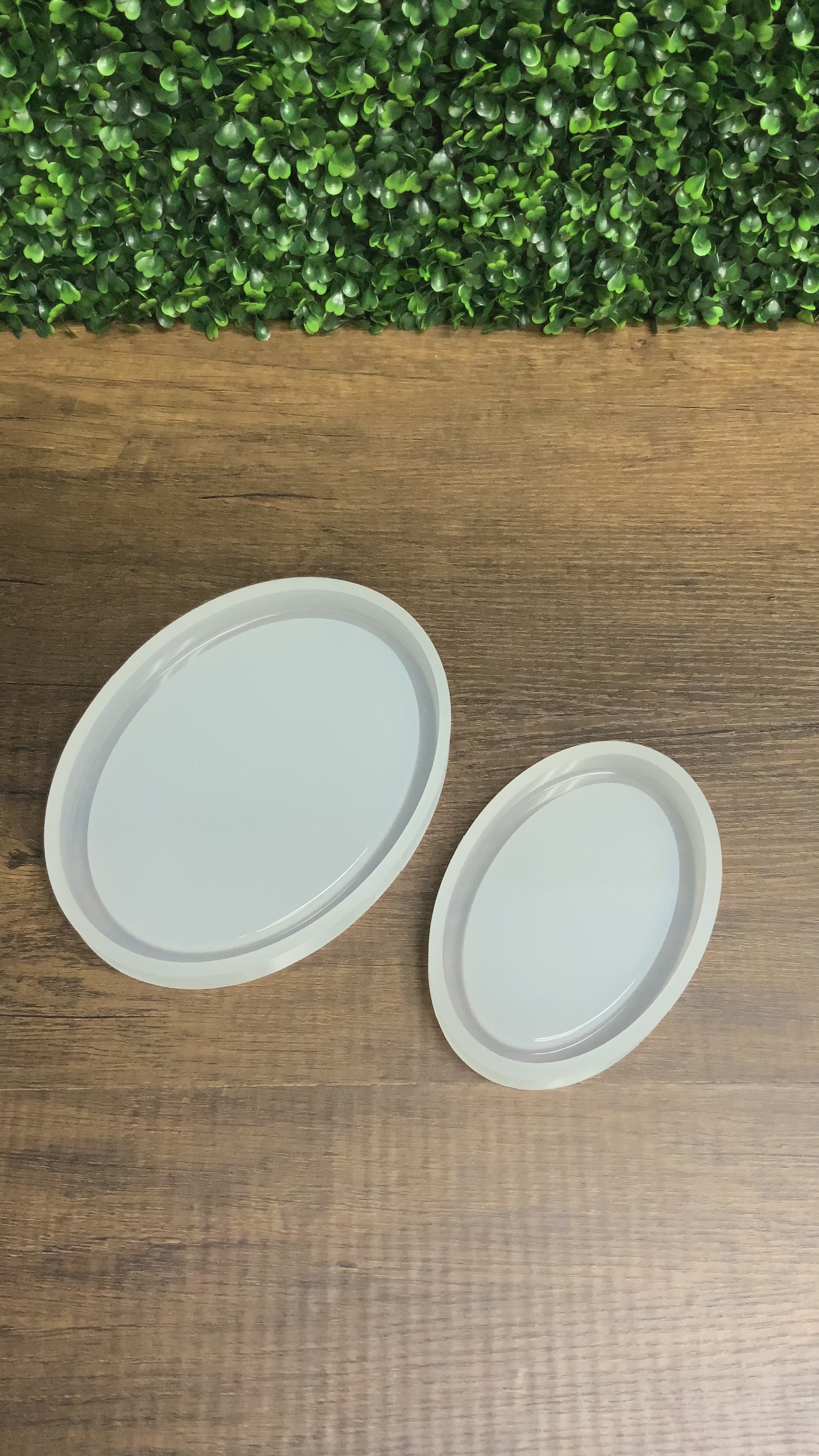Oval Tray Silicone Mold | Sizes - 4"x6", 6"x8" |