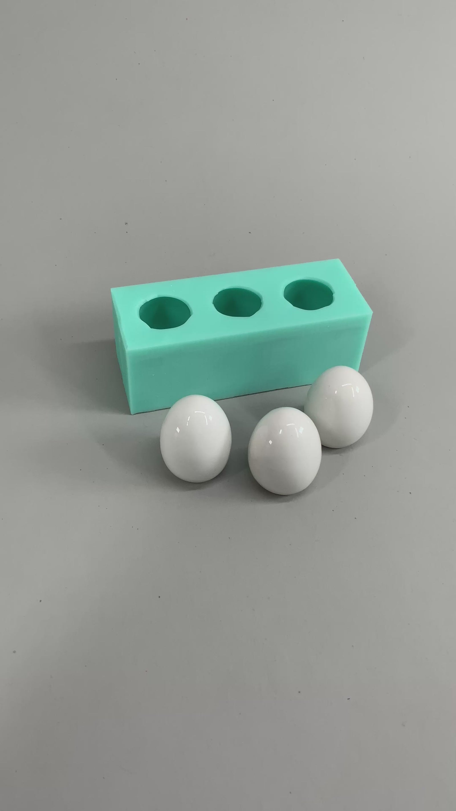 Egg Mold for Resin | 1/25" Tall | 3D Egg Mold, Easter Mold