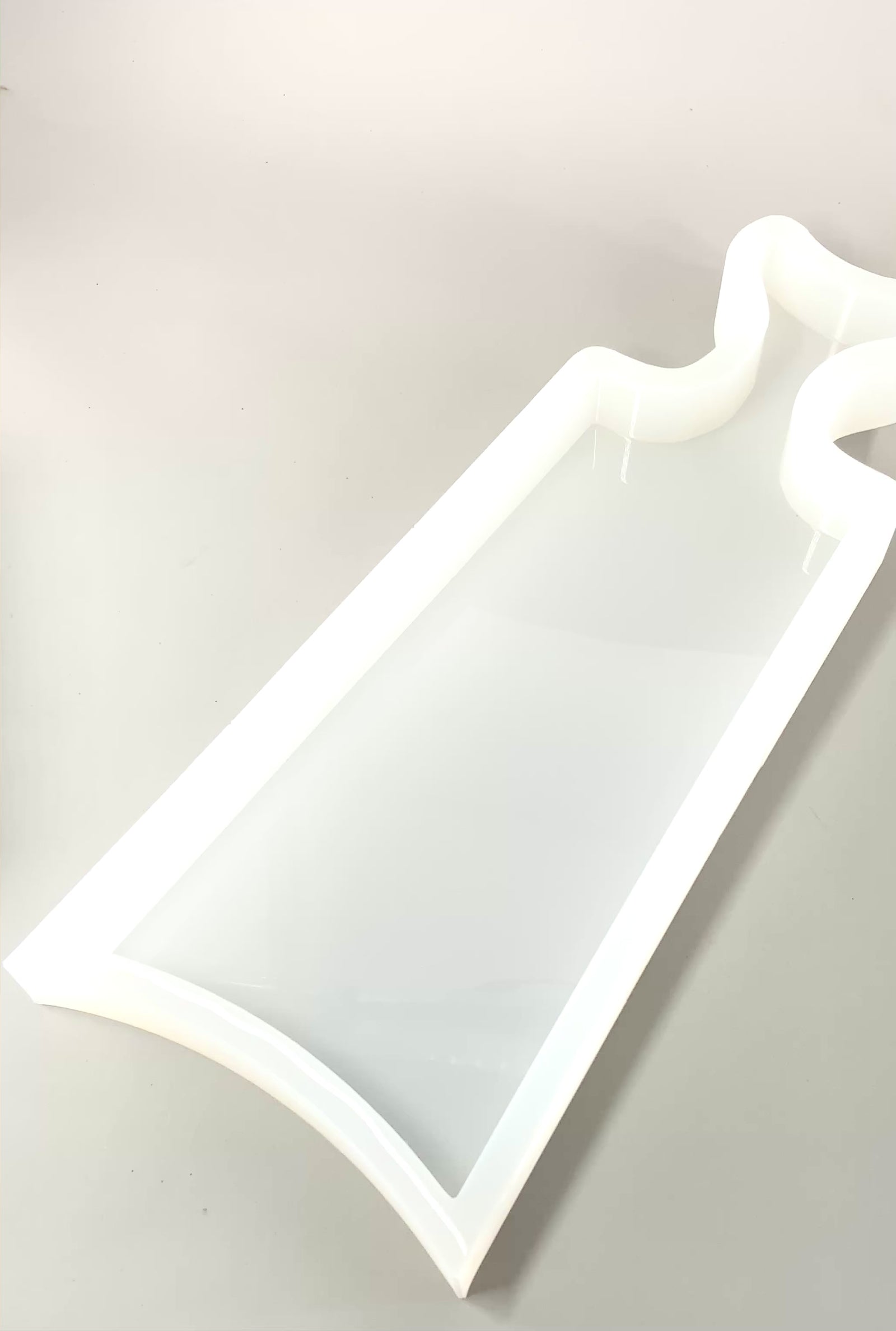 17"x 6.5"x 1.25" Fishtail Cheese Board Silicone Mold - Charcuterie Board Mold