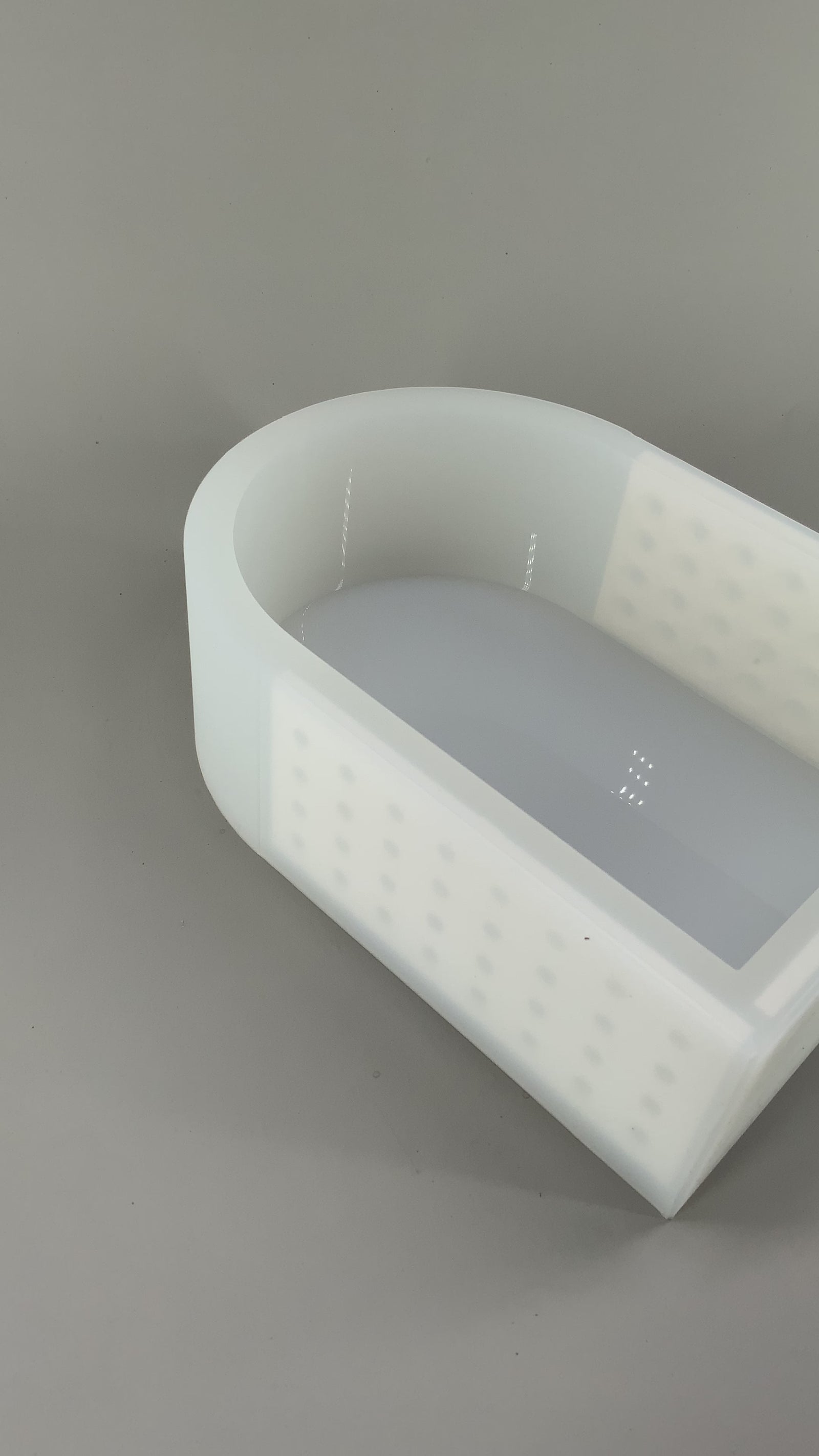 6" x 9" Deep Arch Silicone Mold