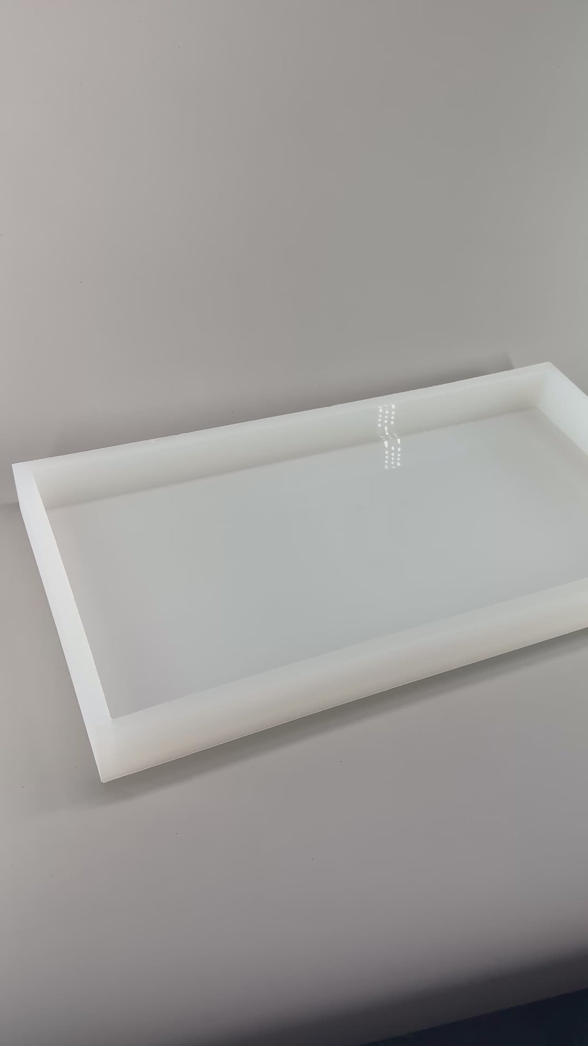 24” x 12” x 2” Deep Rectangle Silicone Mold