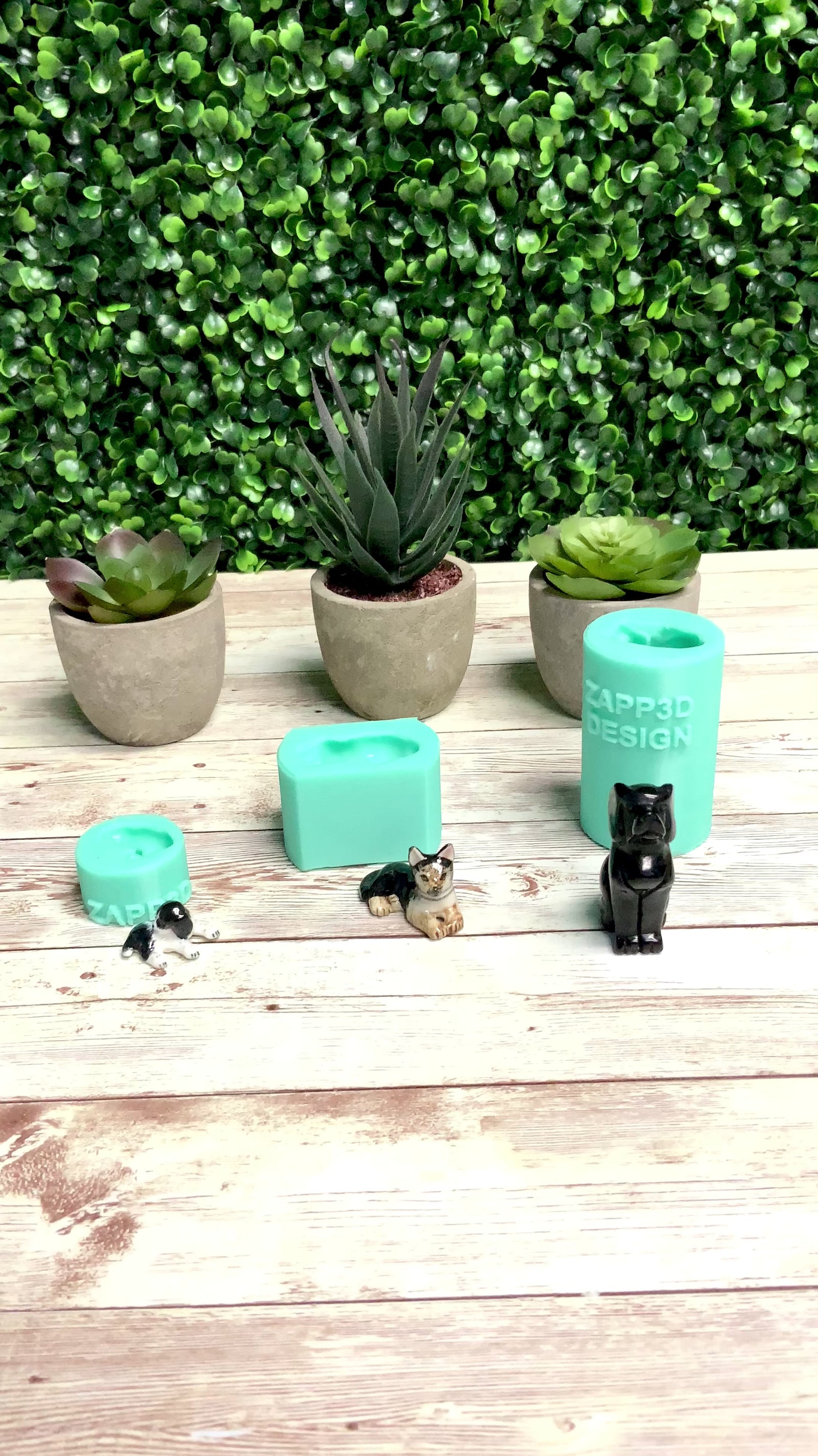 Dog Mold for Resin | 5 Shapes | Dog Silicone Mold