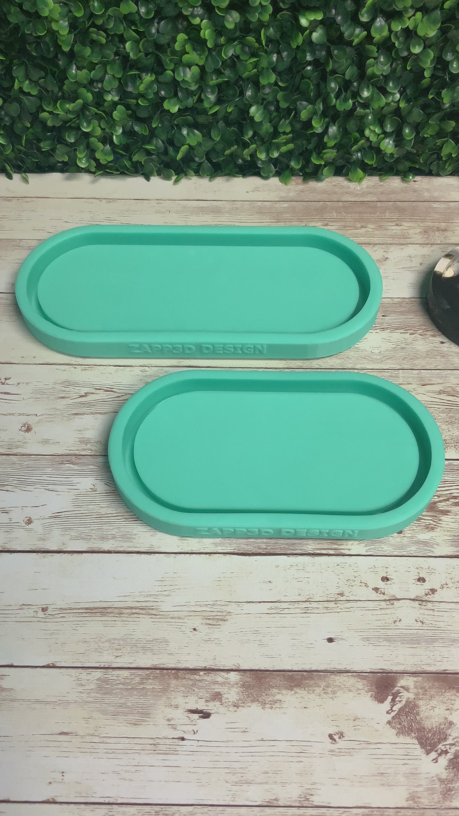 Pill Tray Mold | Sizes - 7", 9" | 2 Styles | Oval Tray Mold