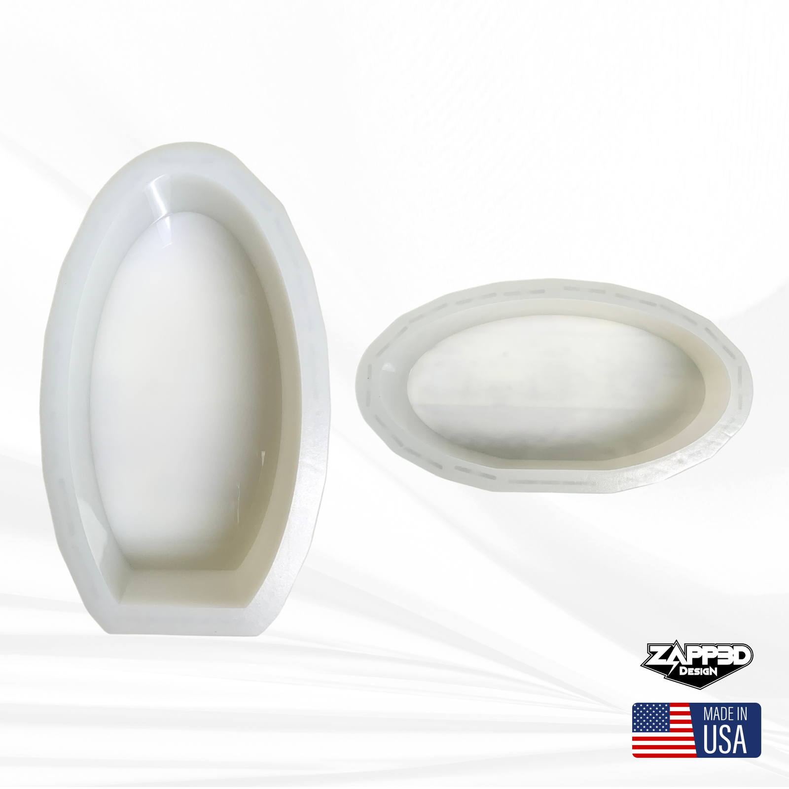 Deep Standing Oval Mold | 2 Styles |