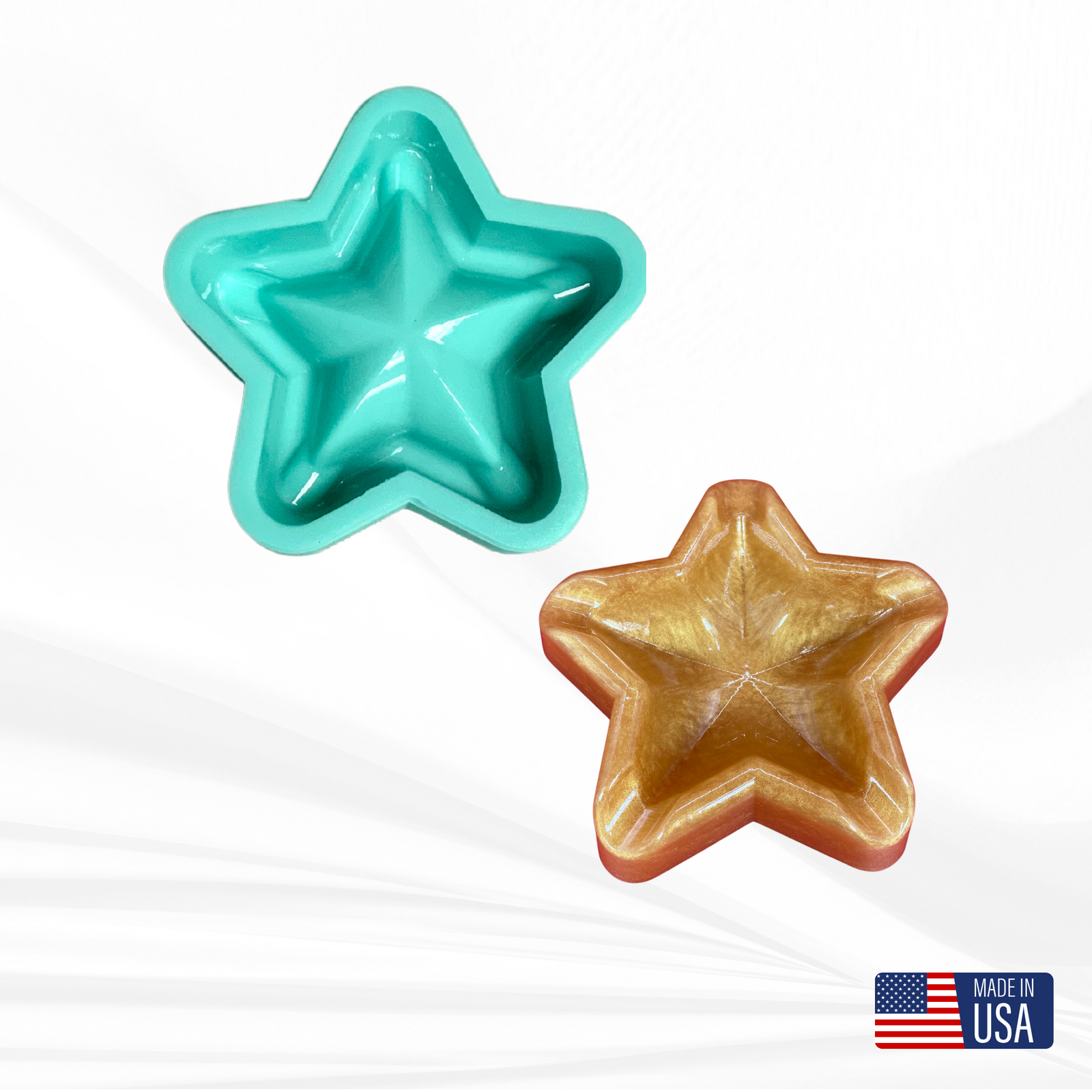Star Ashtray Silicone Mold for Resin