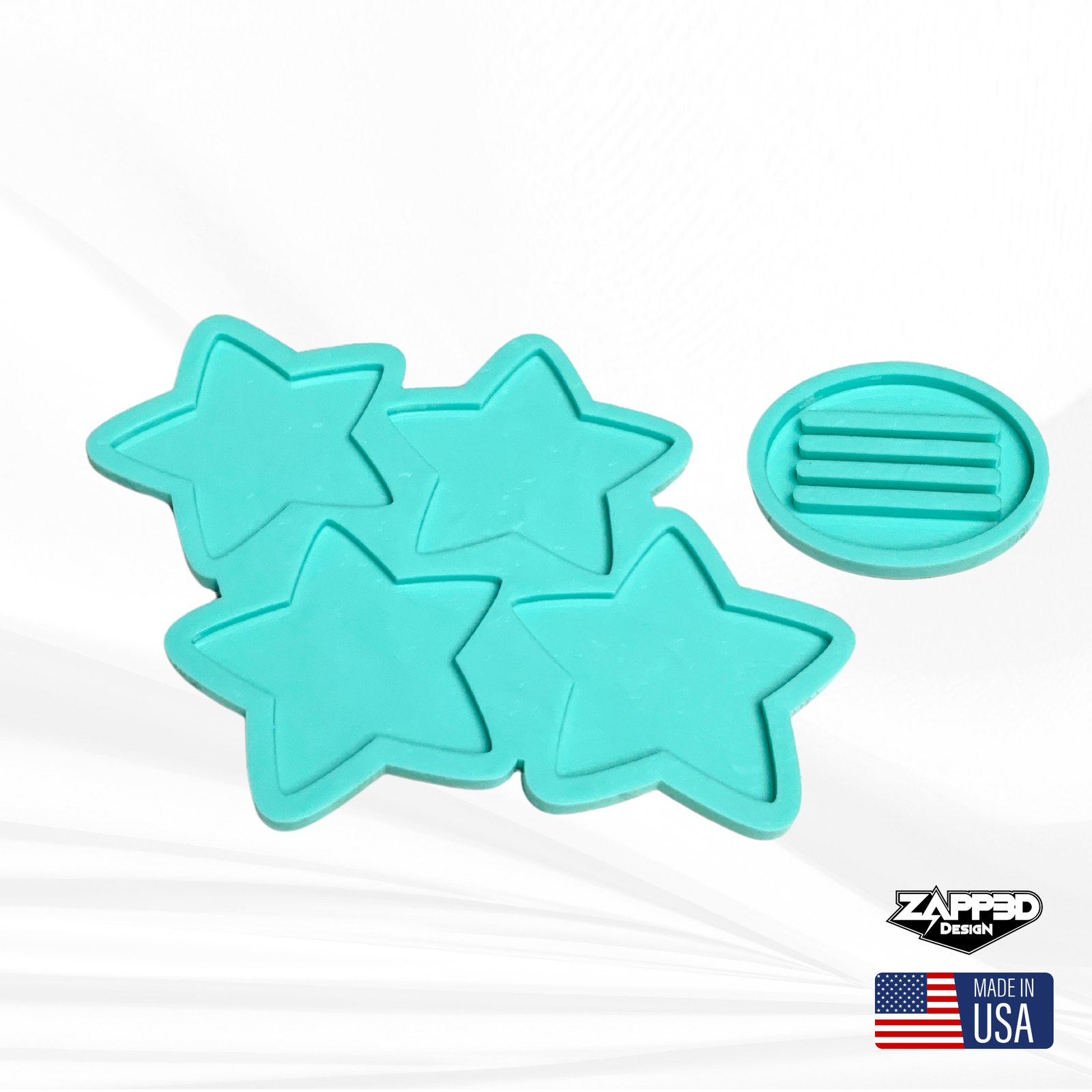 Star Coaster Molds for Resin | 4.5" |