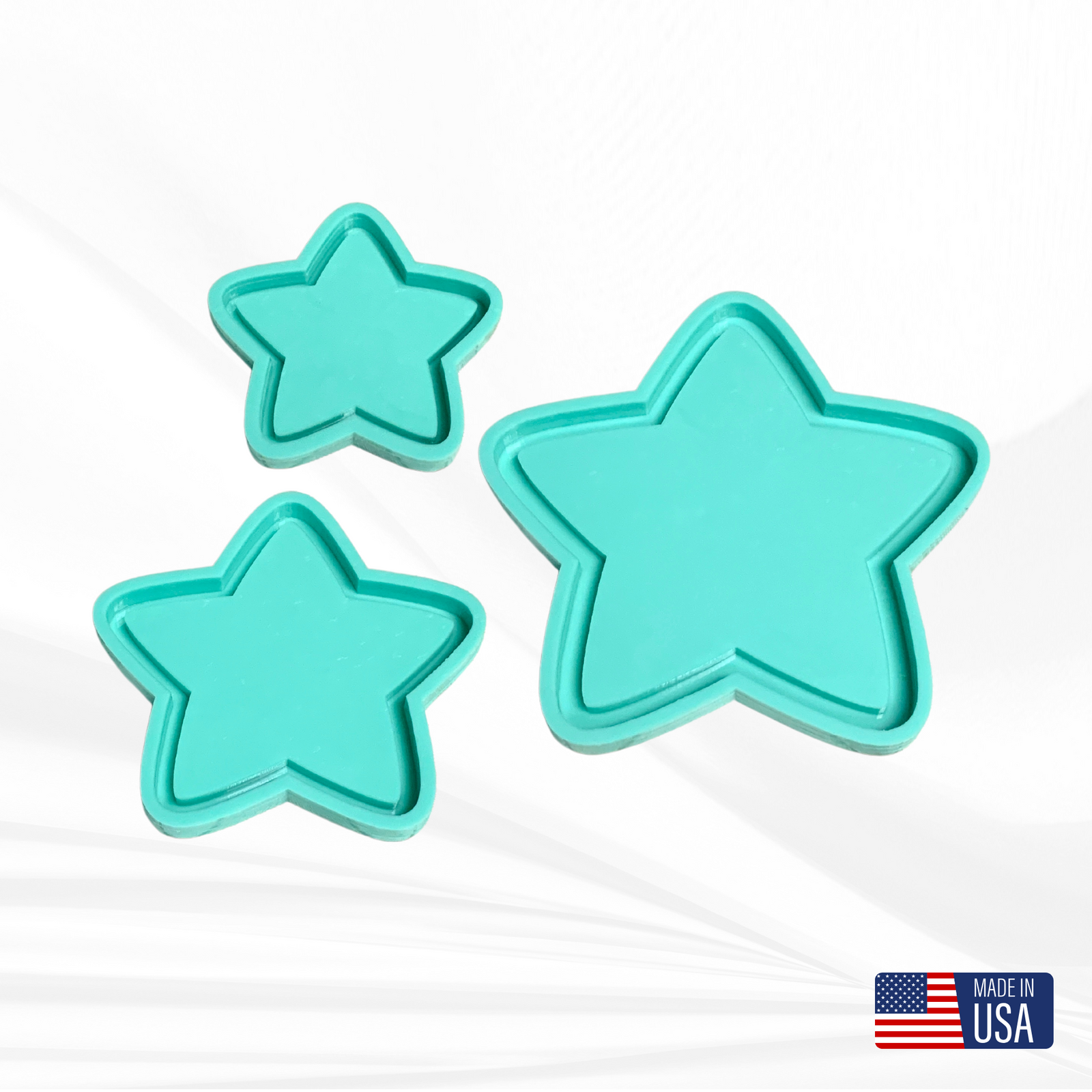 Star Tray Silicone Mold | Sizes - 5", 7", 9" |