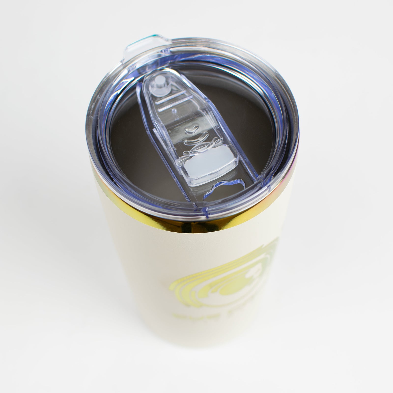 Eye Candy 20 oz Travel Mug - Black or White (Rainbow Foil)