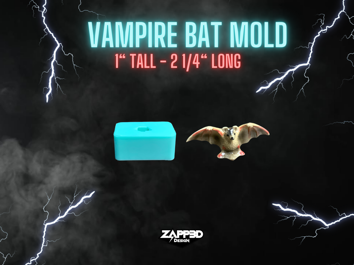 Bat Mold, Vampire Bat Mold, Halloween Mold, Spooky Mold