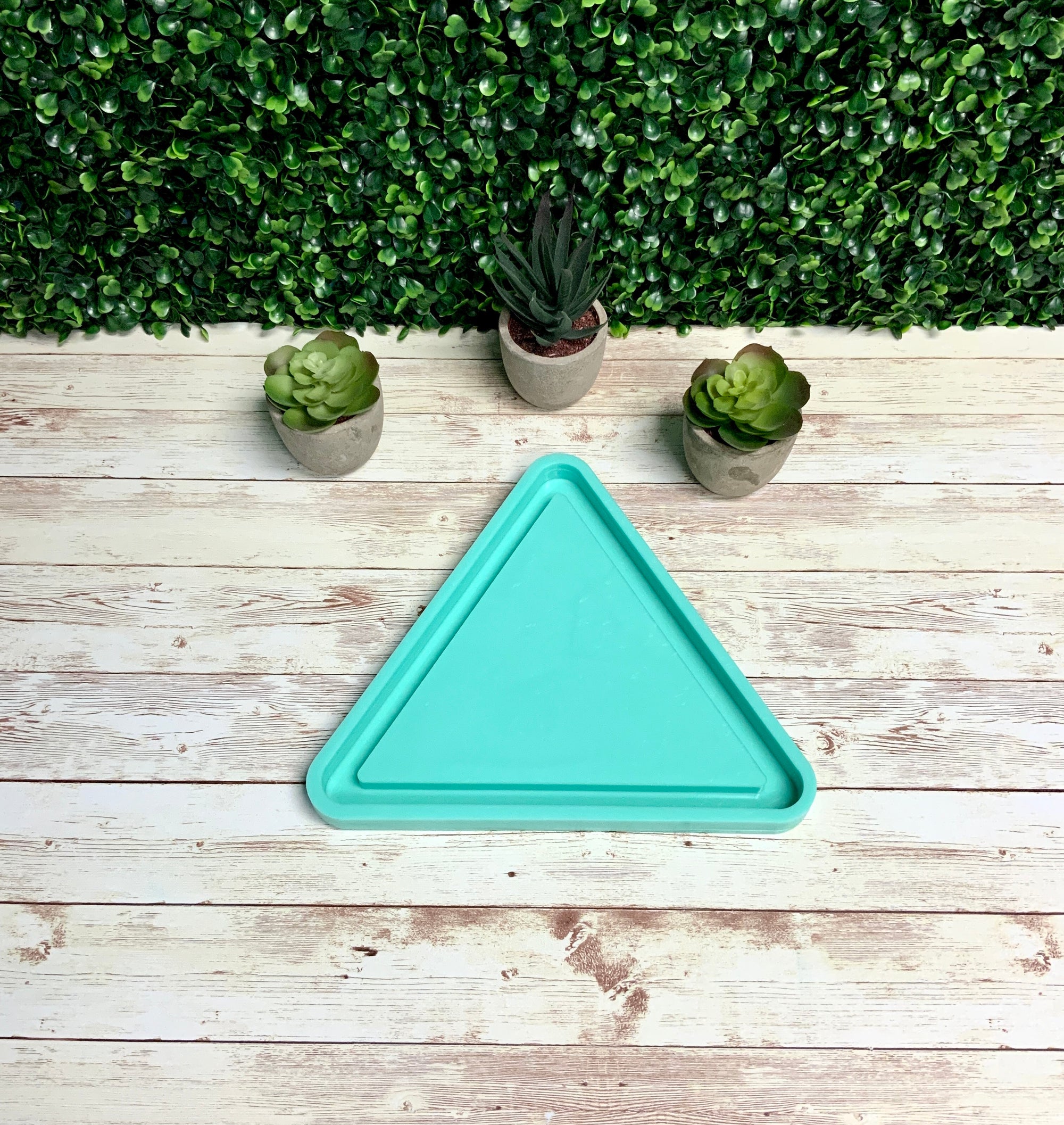 Triangle Tray Silicone Mold | Sizes - 4", 6", 8" |