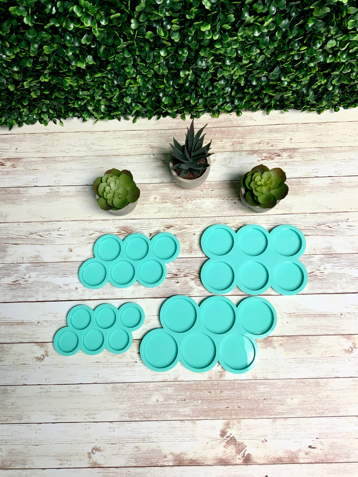 Round Keychain Mold | 1.25”, 1.5”, 1.75”, 2” | Circle Mold, Magnet Mold, Earring Mold