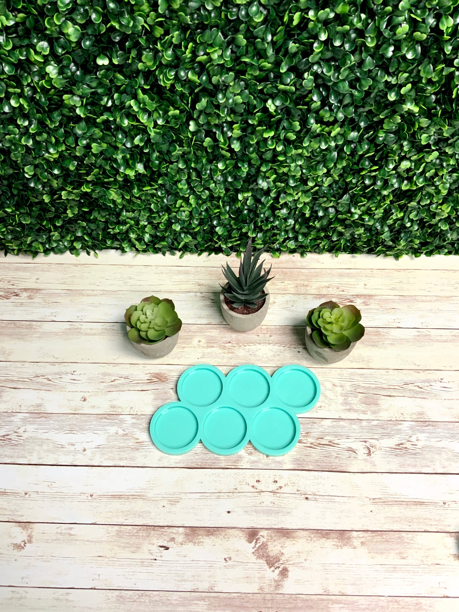 Round Keychain Mold | 1.25”, 1.5”, 1.75”, 2” | Circle Mold, Magnet Mold, Earring Mold