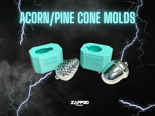 Hexagon Earring Molds, Resin Earring Molds, Earring Silicone Molds for -  Zapp3D Design LLC