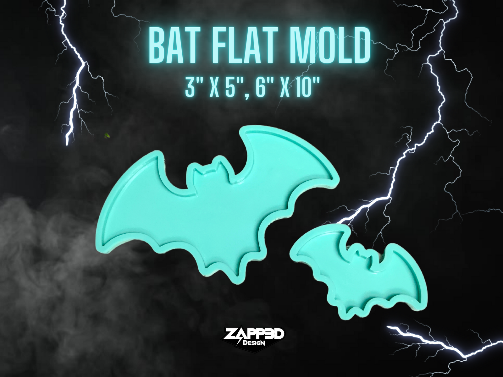 Bat Molds | 2 Sizes | Vampire Bat Mold, Halloween Mold, Spooky Mold