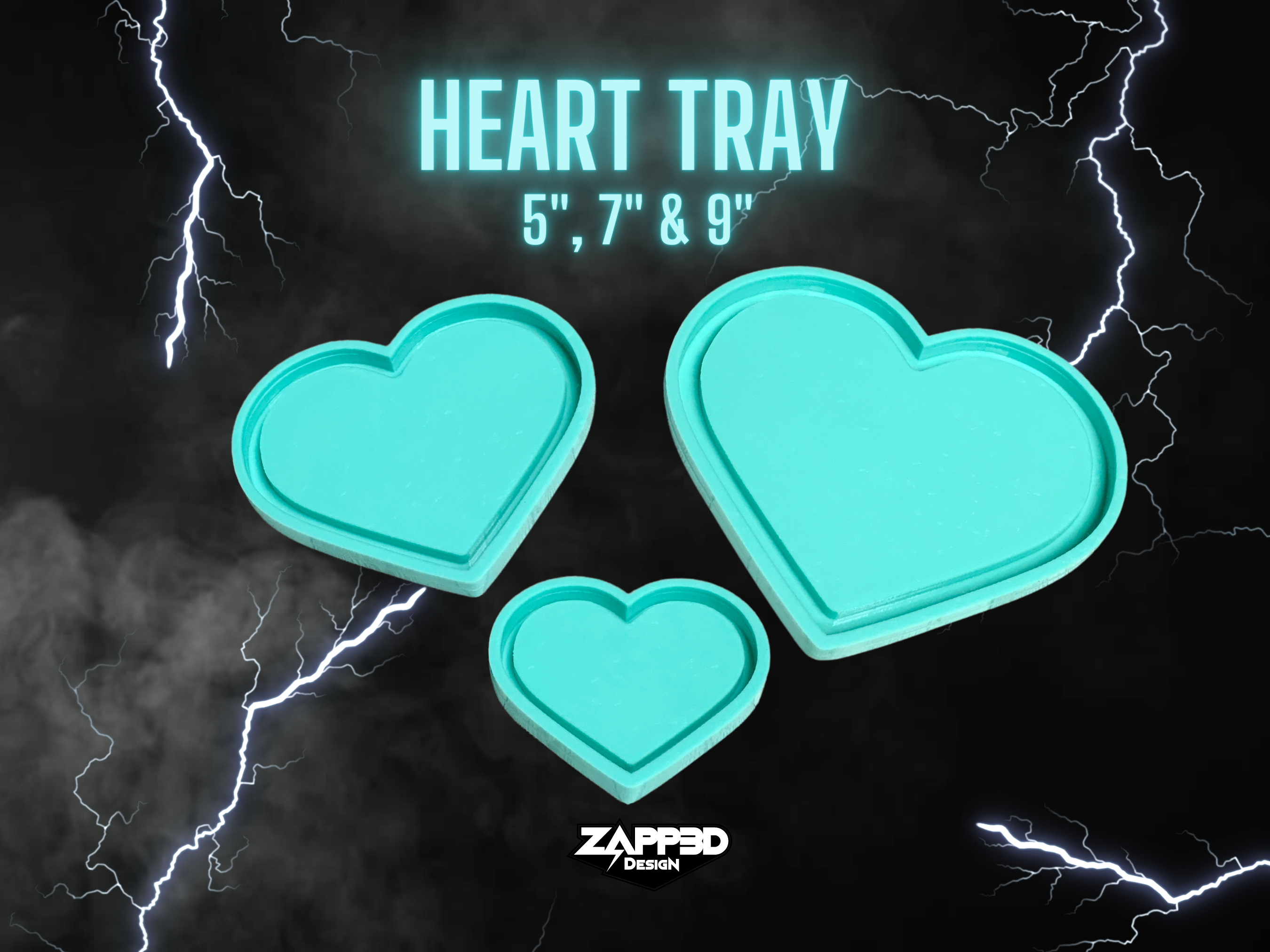 Tray Molds - Zapp3D Design LLC