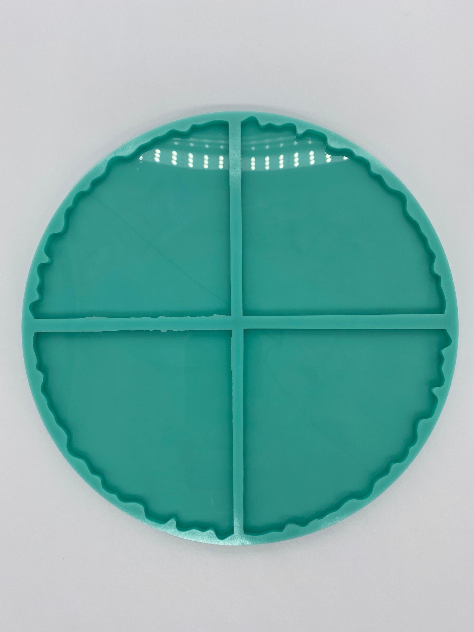 Geode Coaster Mold, Coaster Mold Set