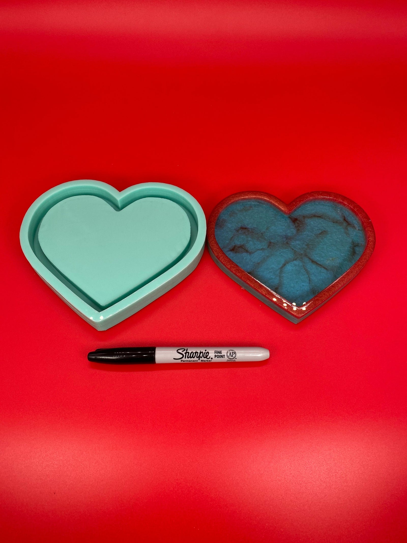 Heart Tray Molds | 3 Sizes - 5", 7" & 9” |