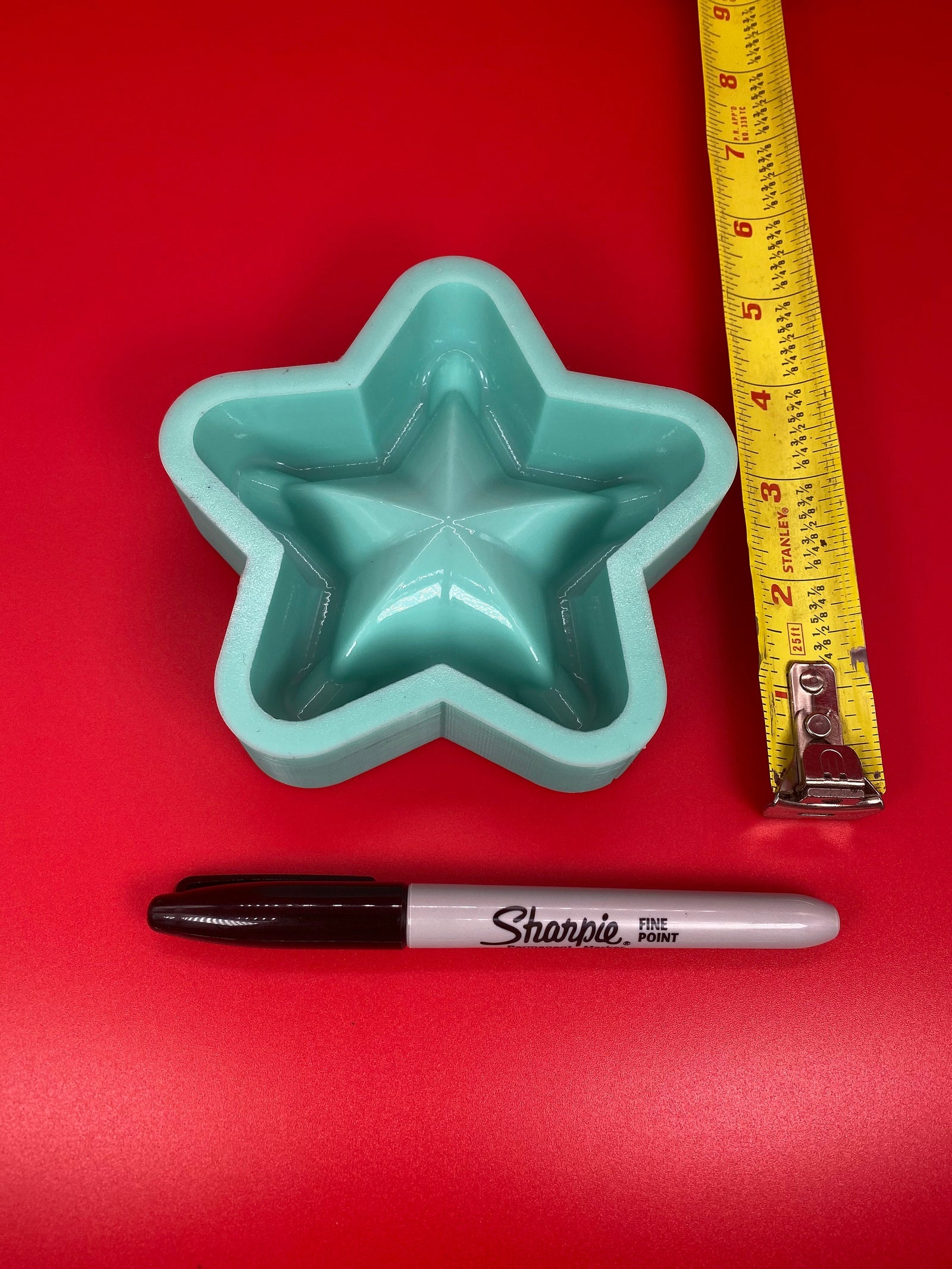 Star Ashtray Silicone Mold for Resin