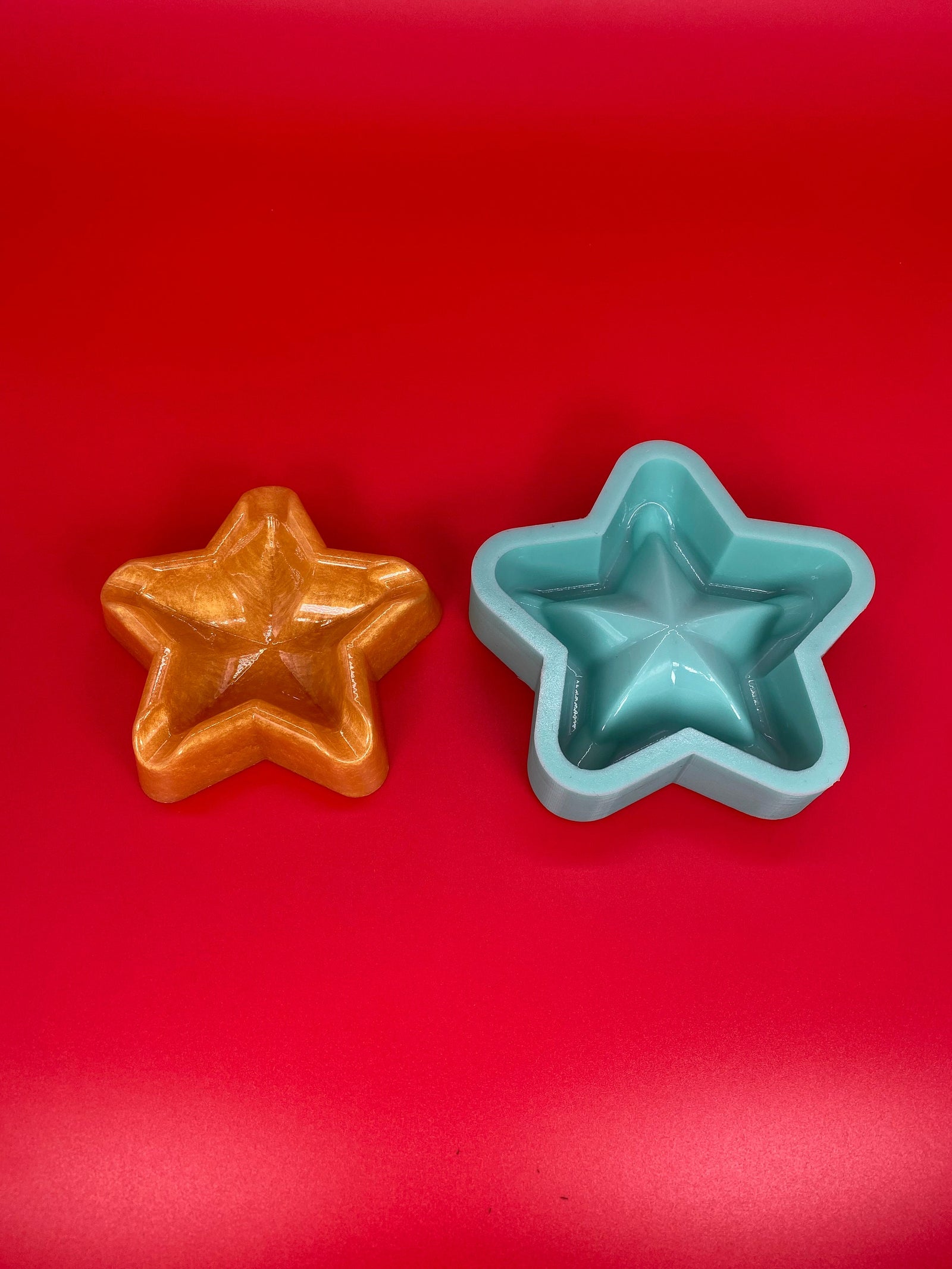 Star Ashtray Silicone Mold for Resin