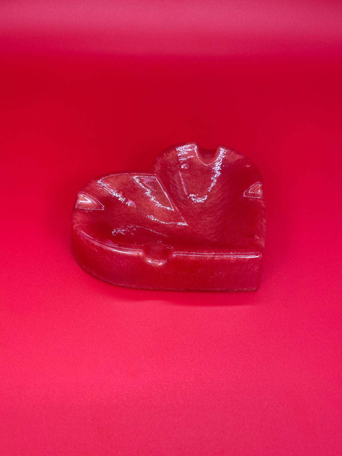 Heart Ashtray Mold, Ashtray Silicone Mold, Heart Molds