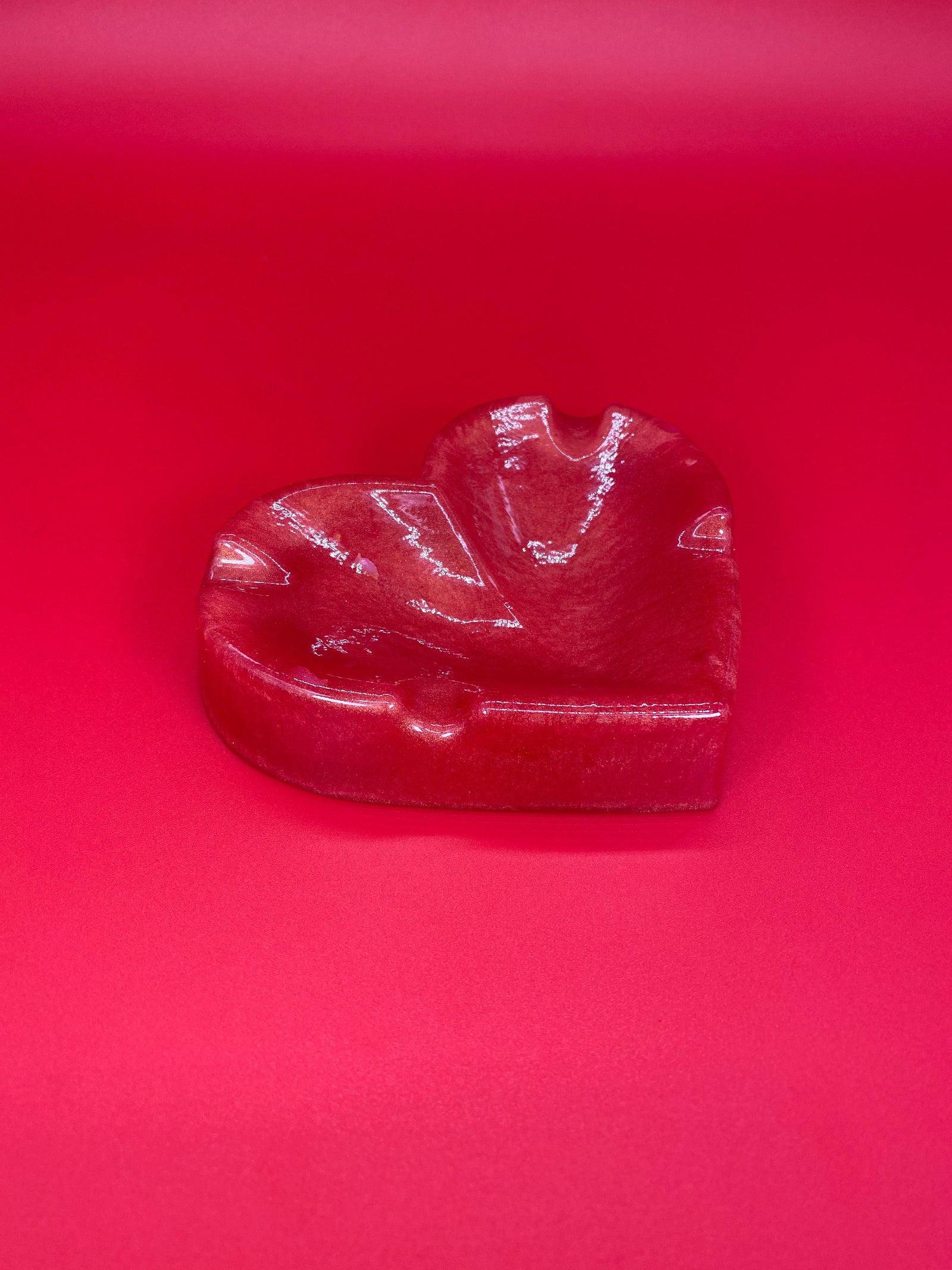 Heart Ashtray Mold, Ashtray Silicone Mold, Heart Molds