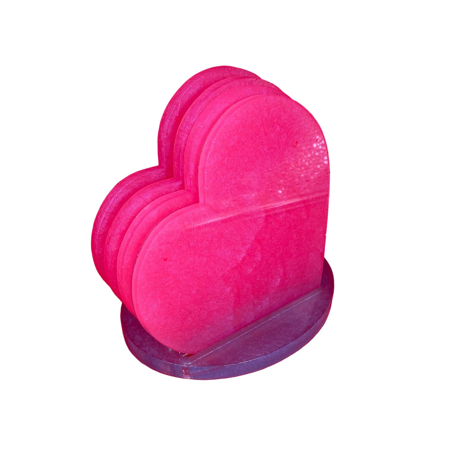 Heart Coaster Mold Set