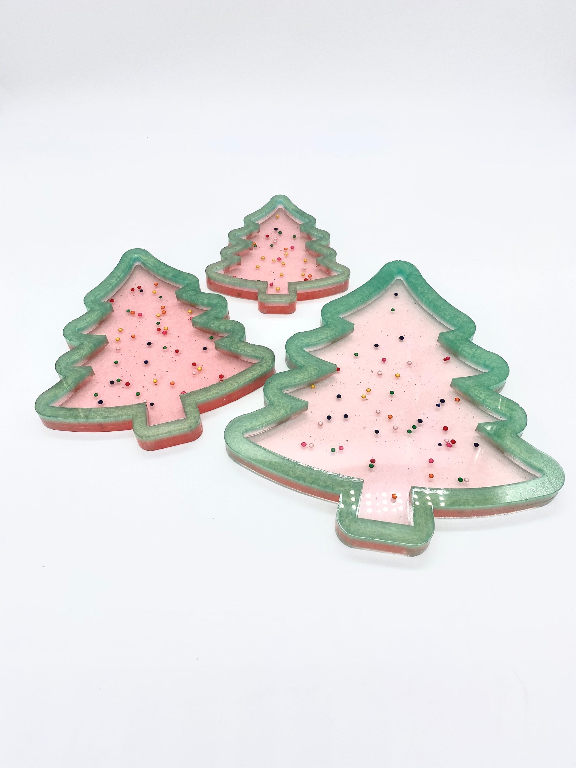 Christmas Tree Tray Mold | Sizes - 5", 7", 9" |