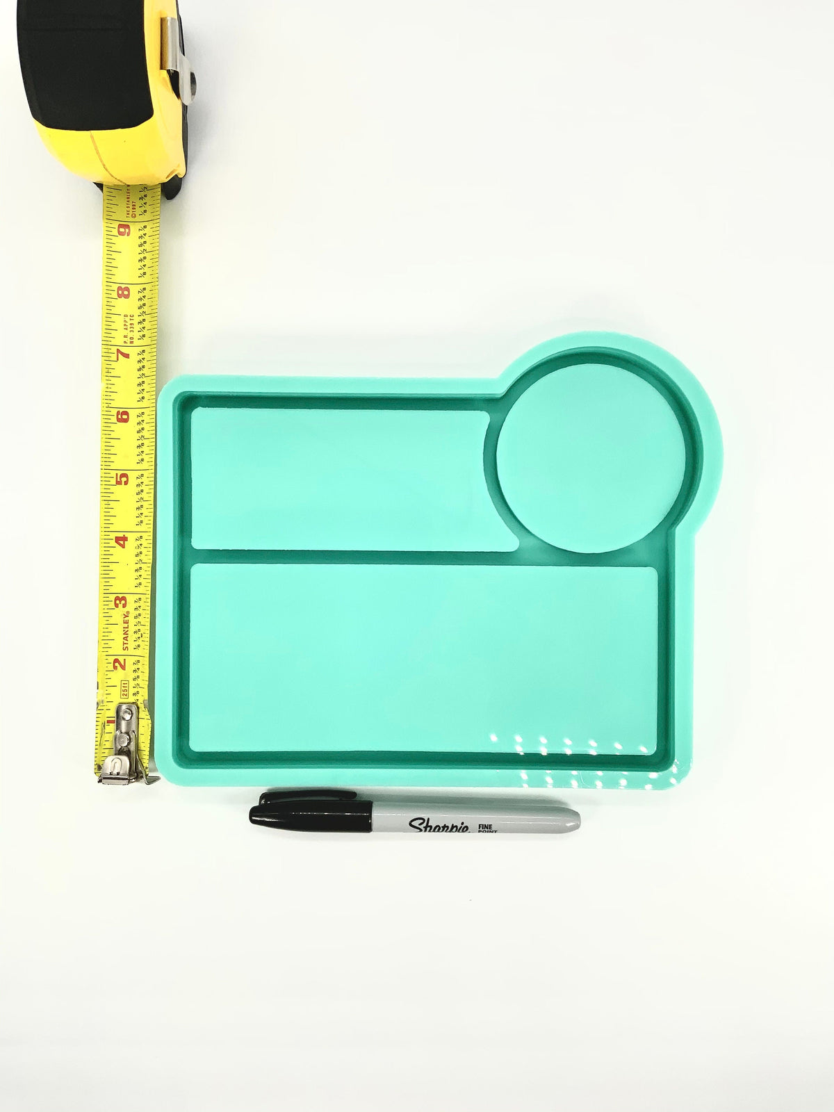 Organizer Tray Mold | 6" x 8" | Divided Tray Mold