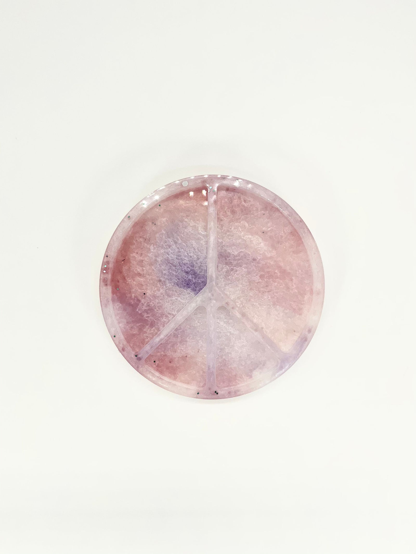 Peace Sign Tray Silicone Mold | 5" |