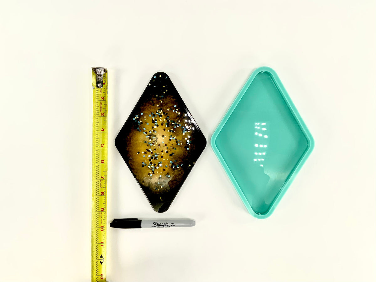 Diamond Flat Silicone Mold | 5", 7", 9", 11" |