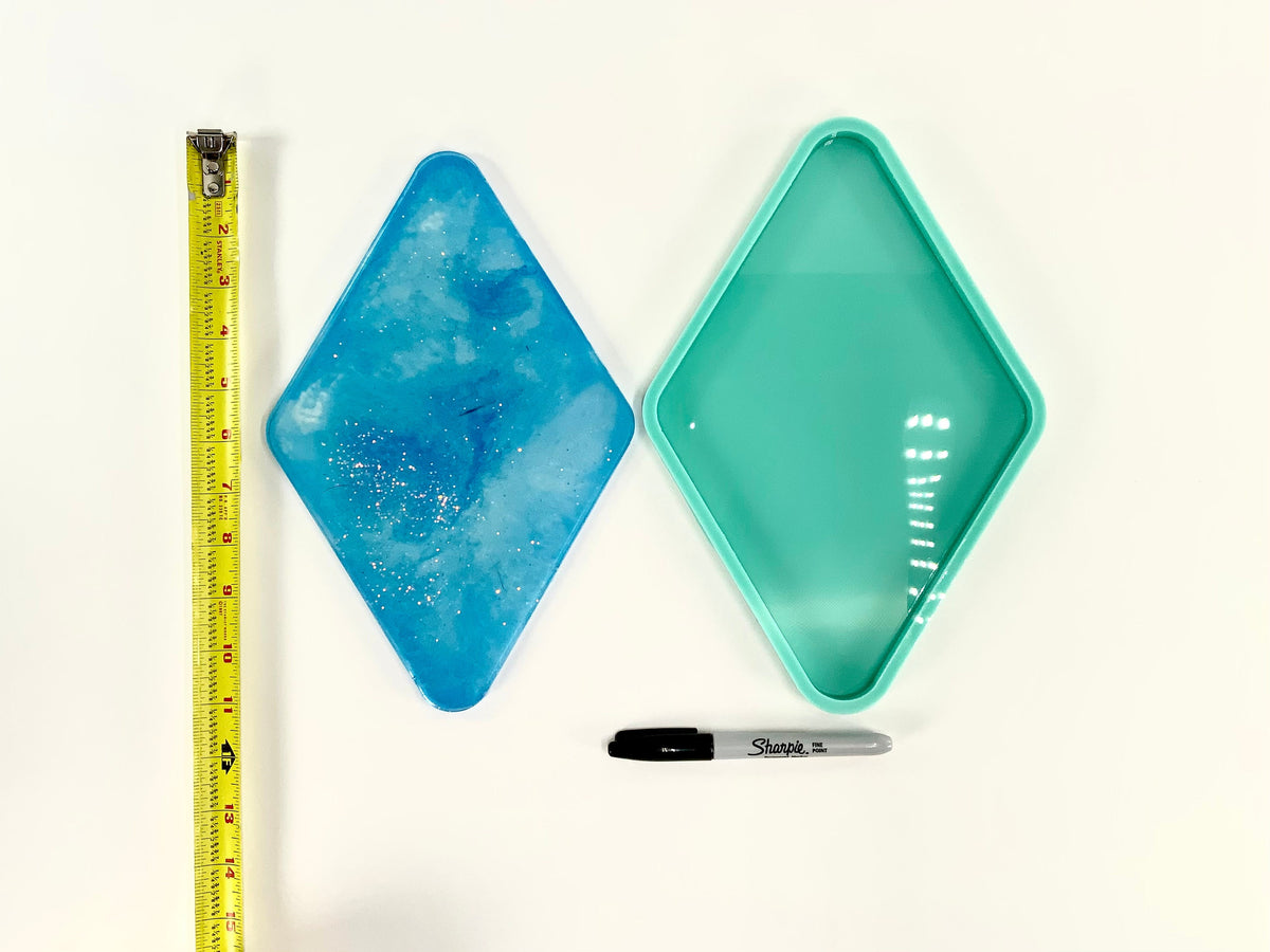 Diamond Flat Silicone Mold | 5", 7", 9", 11" |