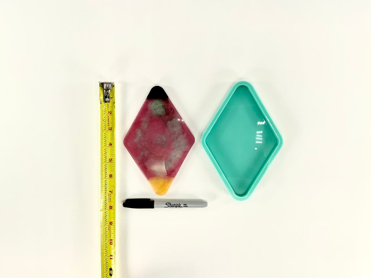 Diamond Flat Silicone Mold | 5", 7", 9", 11" |