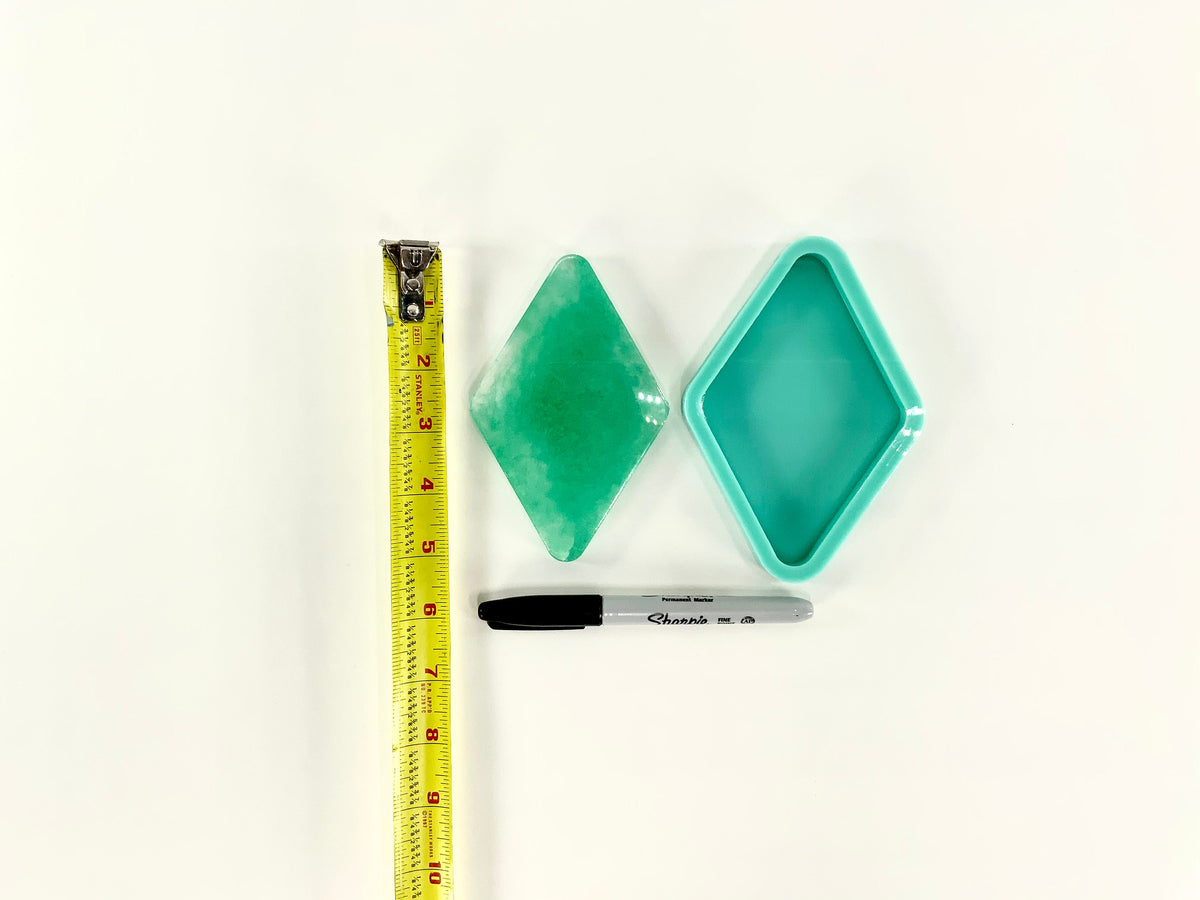 Diamond Flat Silicone Mold | 5", 7", 9", 11" |